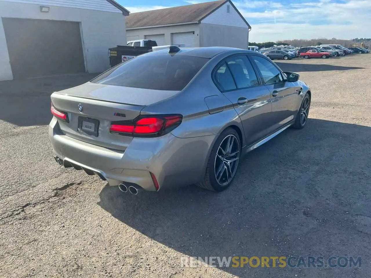 3 fotografías del automóvil dañado WBS83CH08MCF34587 BMW M5 2021