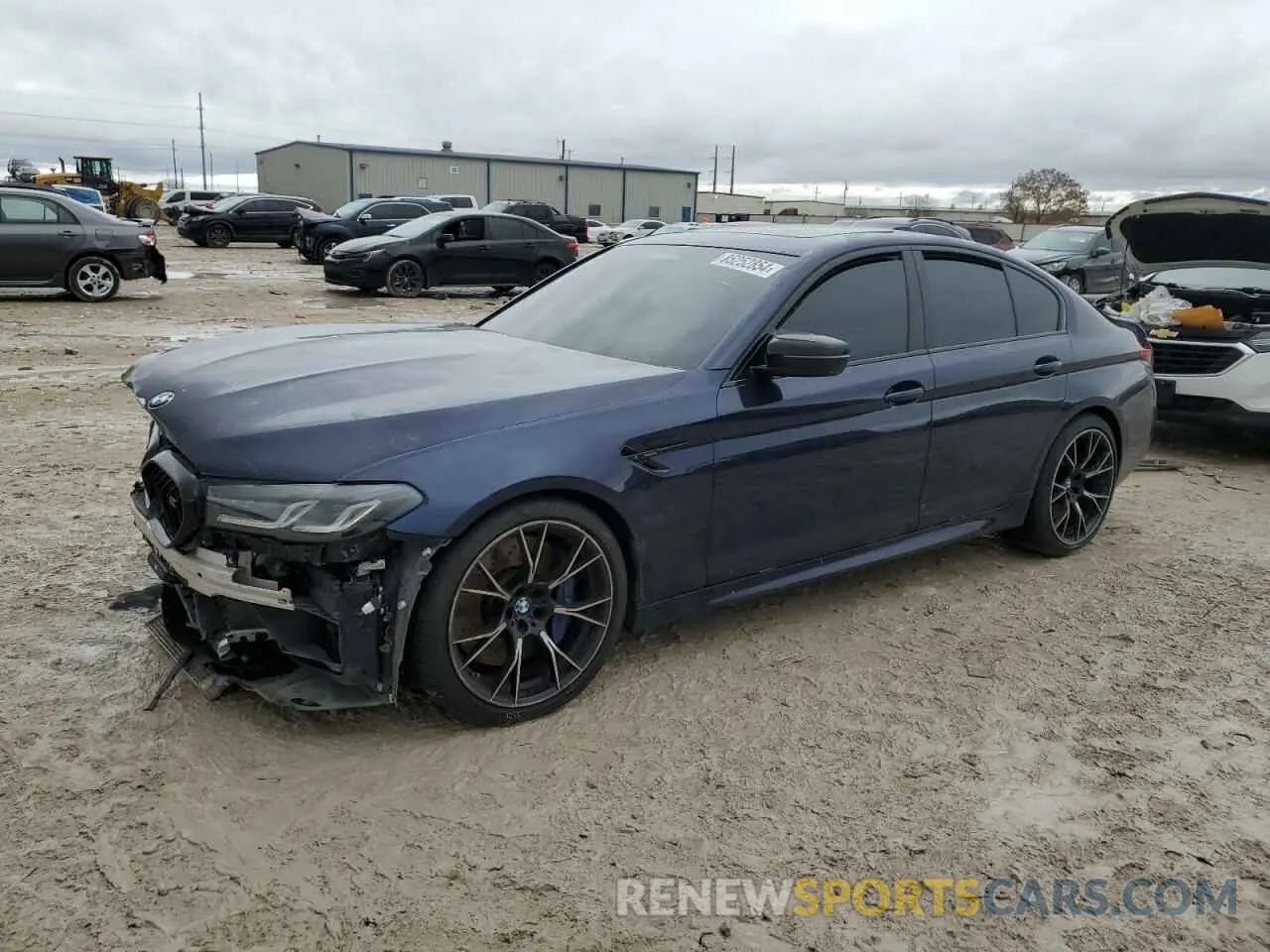 1 fotografías del automóvil dañado WBS83CH08MCF62017 BMW M5 2021