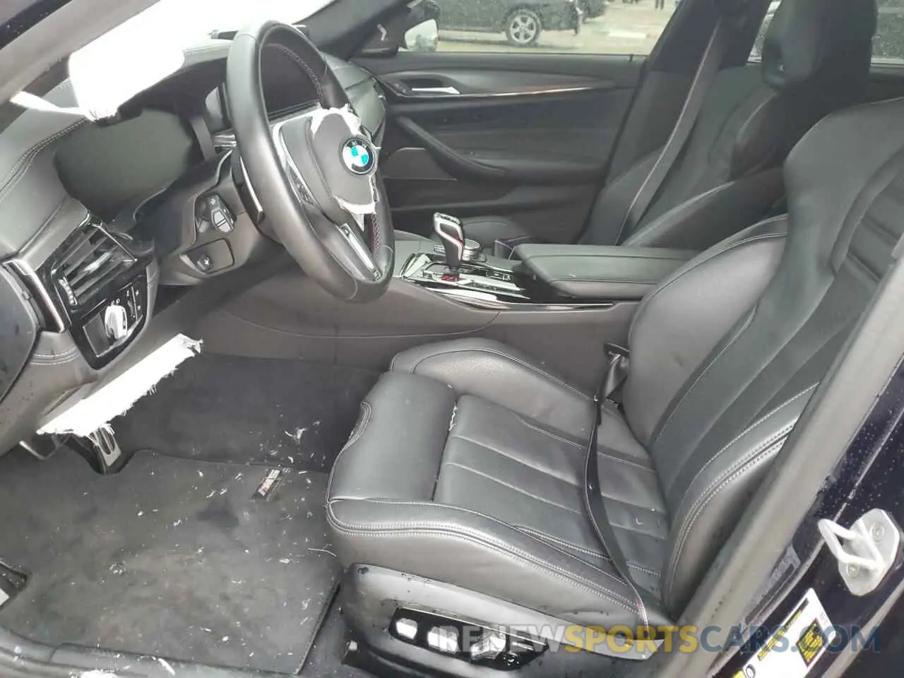 7 fotografías del automóvil dañado WBS83CH08MCF62017 BMW M5 2021