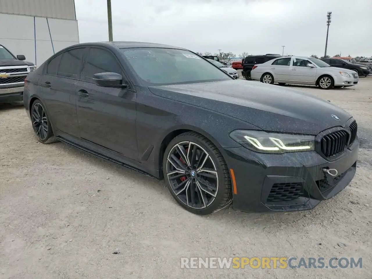4 fotografías del automóvil dañado WBA13BK02NCH74485 BMW M5 2022