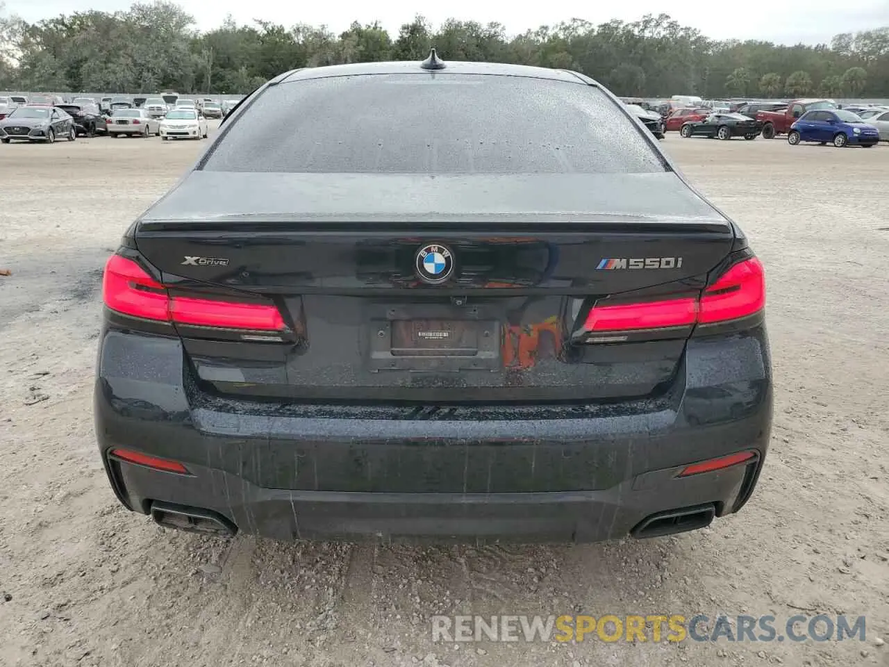 6 fotografías del automóvil dañado WBA13BK02NCH74485 BMW M5 2022