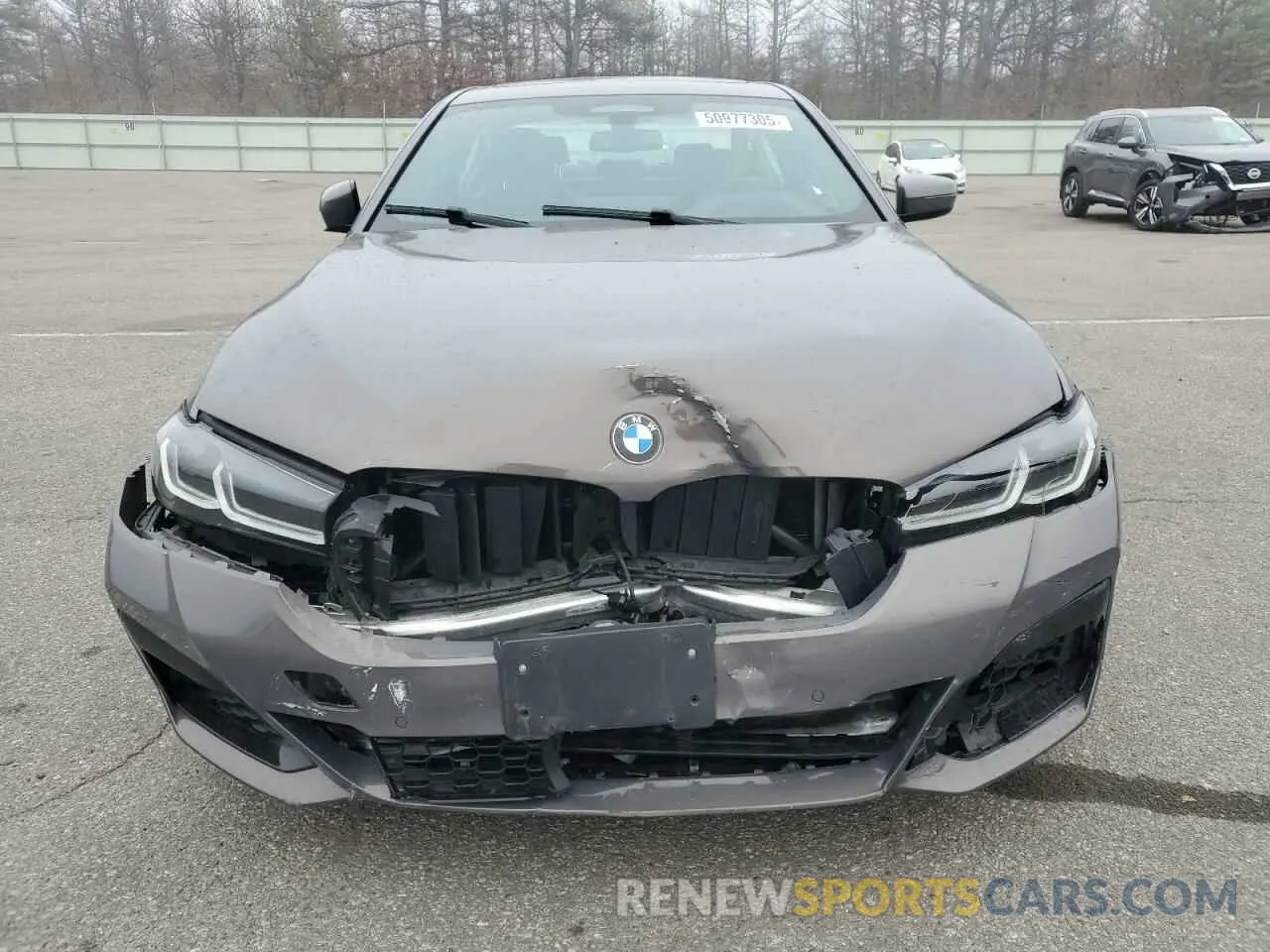 5 fotografías del automóvil dañado WBA13BK06NCJ15953 BMW M5 2022