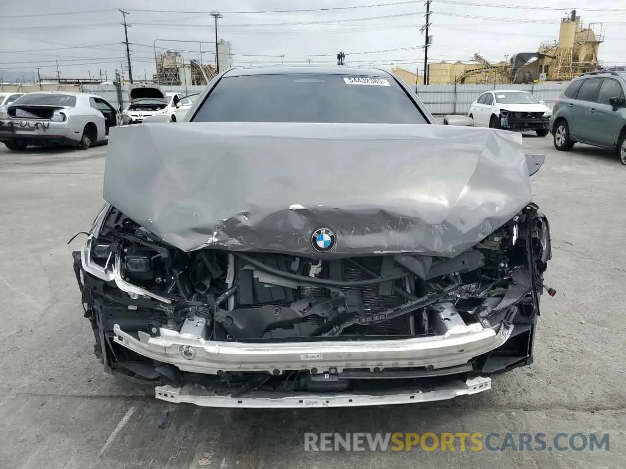 5 fotografías del automóvil dañado WBA13BK08NCJ34424 BMW M5 2022