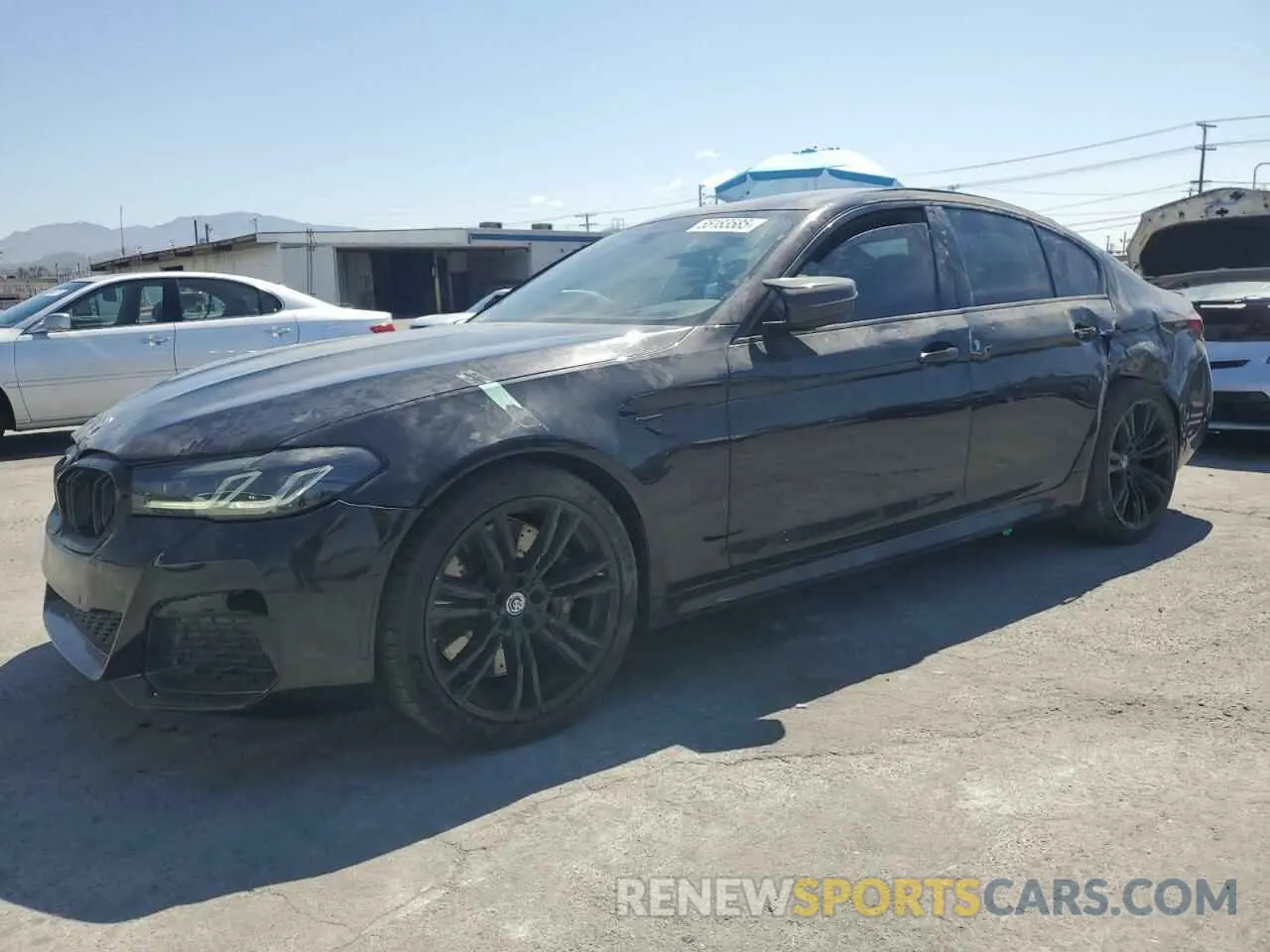 1 fotografías del automóvil dañado WBS83CH05NCK23035 BMW M5 2022