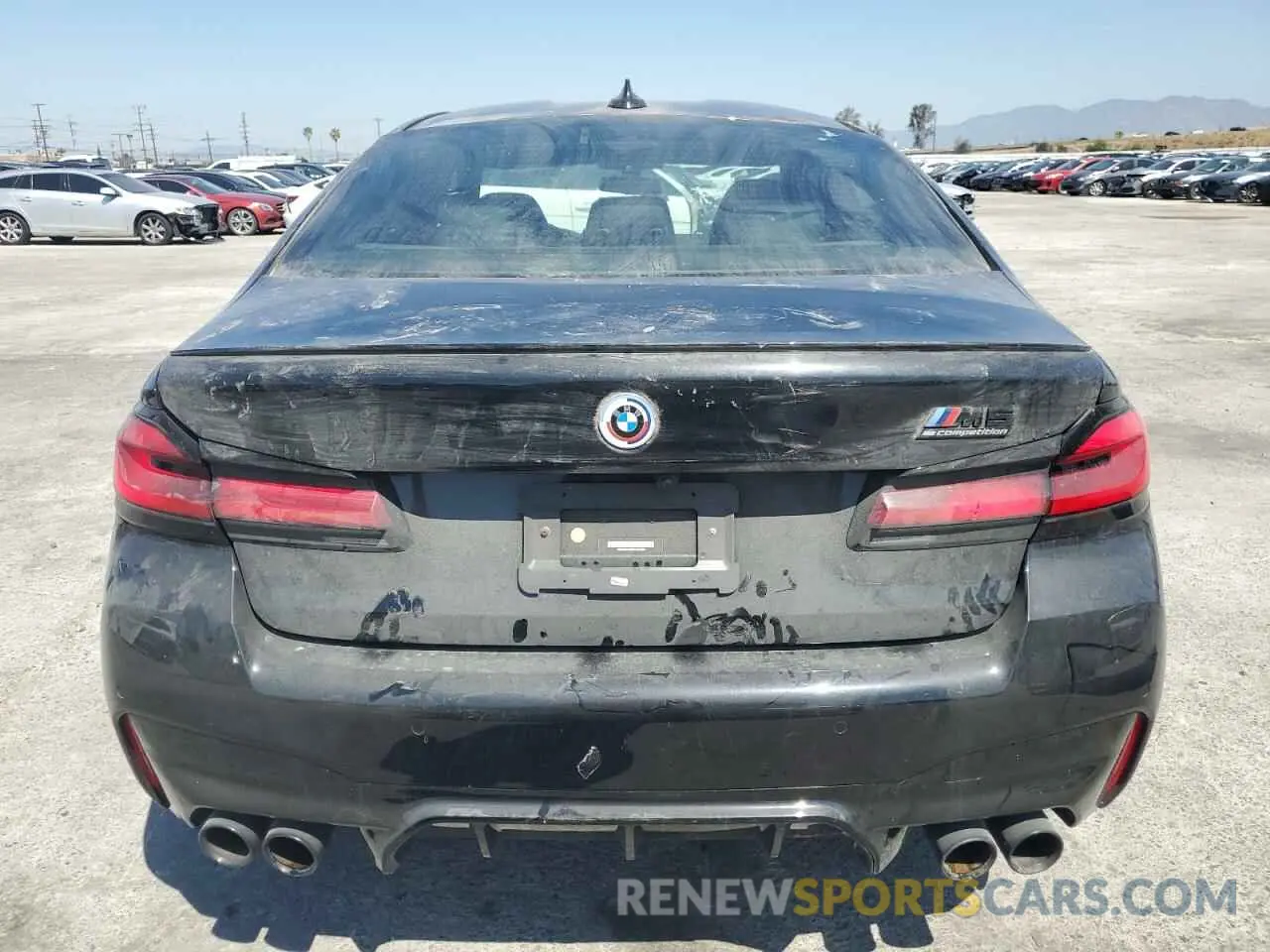 6 fotografías del automóvil dañado WBS83CH05NCK23035 BMW M5 2022