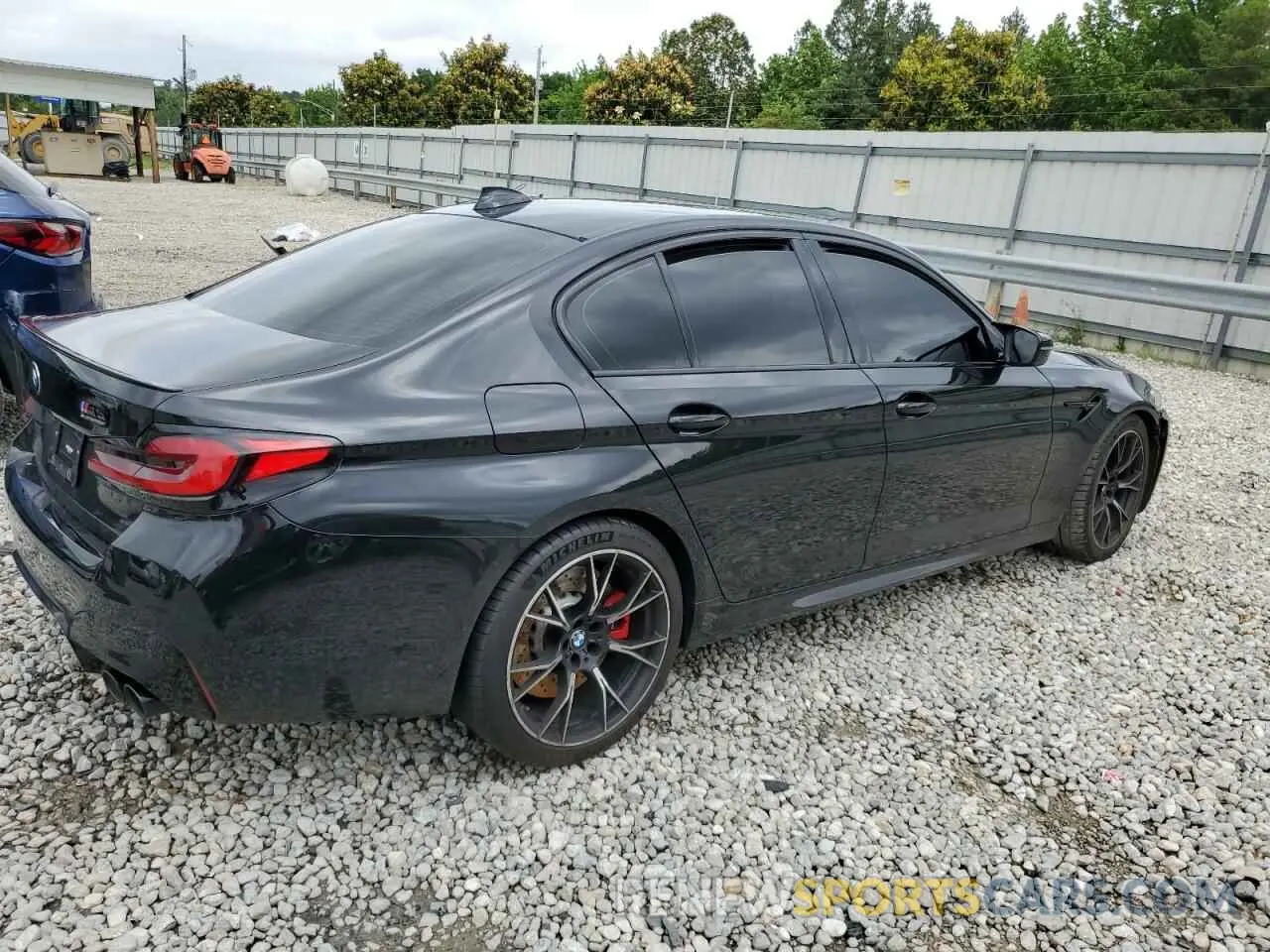3 fotografías del automóvil dañado WBS83CH06NCJ03339 BMW M5 2022