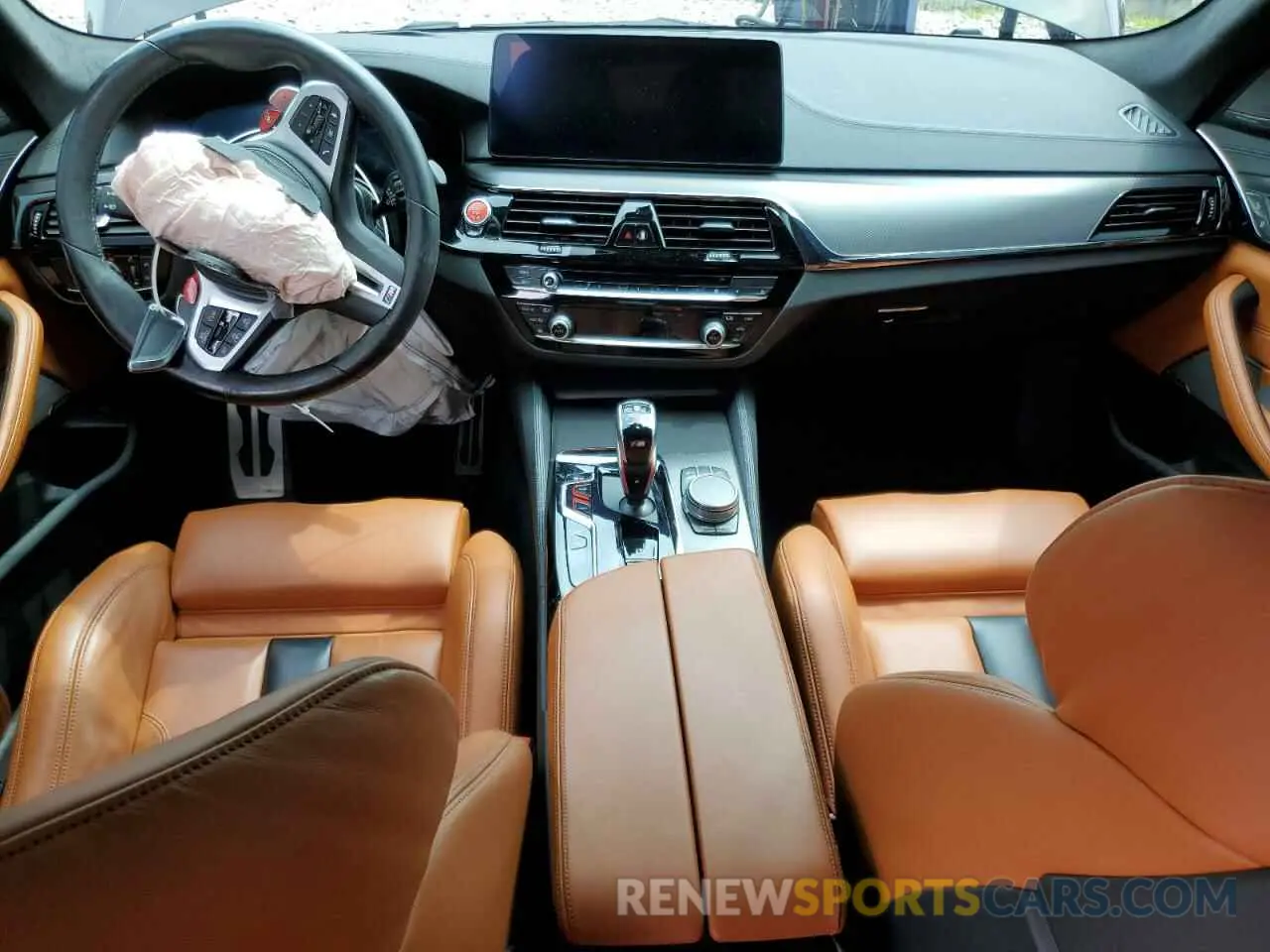 8 fotografías del automóvil dañado WBS83CH06NCJ03339 BMW M5 2022