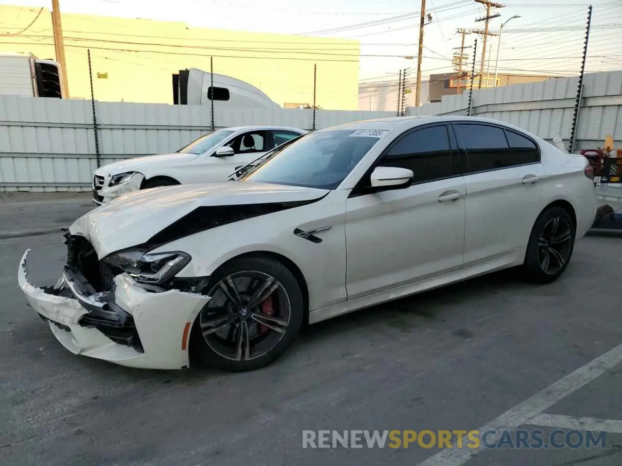 1 fotografías del automóvil dañado WBS83CH07NCK07614 BMW M5 2022