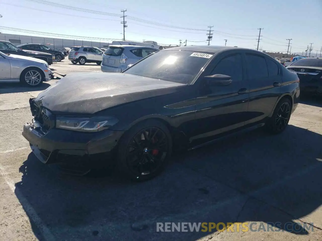 1 fotografías del automóvil dañado WBA13BK03PCM44838 BMW M5 2023