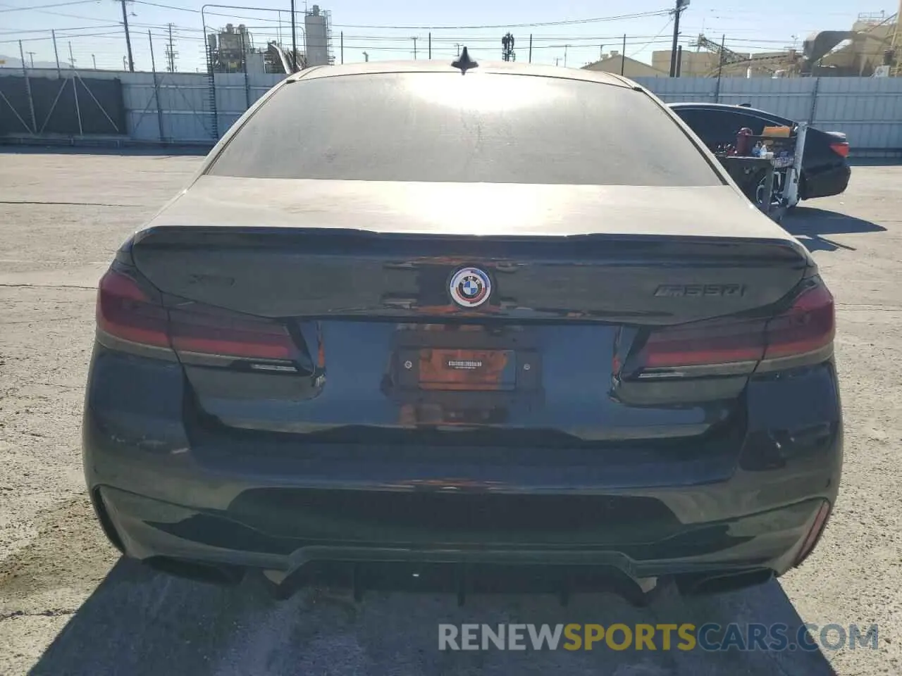 6 fotografías del automóvil dañado WBA13BK04PCM97306 BMW M5 2023