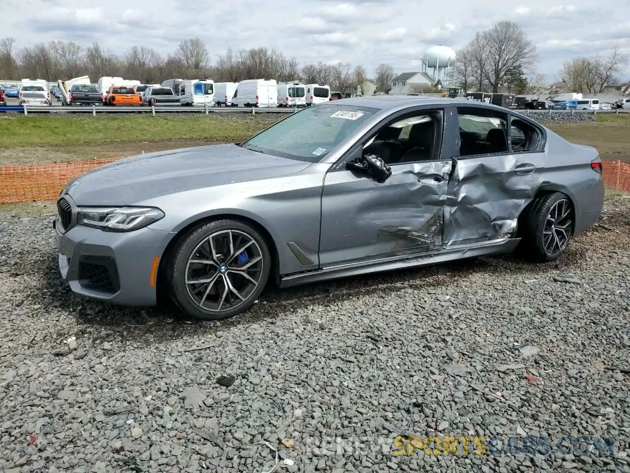 1 fotografías del automóvil dañado WBA13BK0XPCL37043 BMW M5 2023