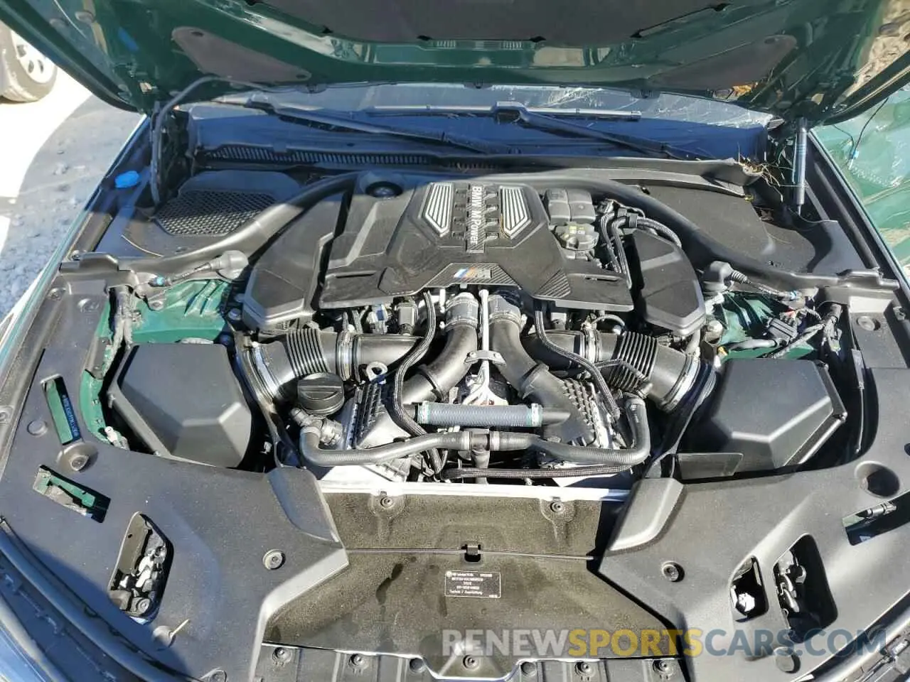 11 fotografías del automóvil dañado WBS83CH02PCM33496 BMW M5 2023