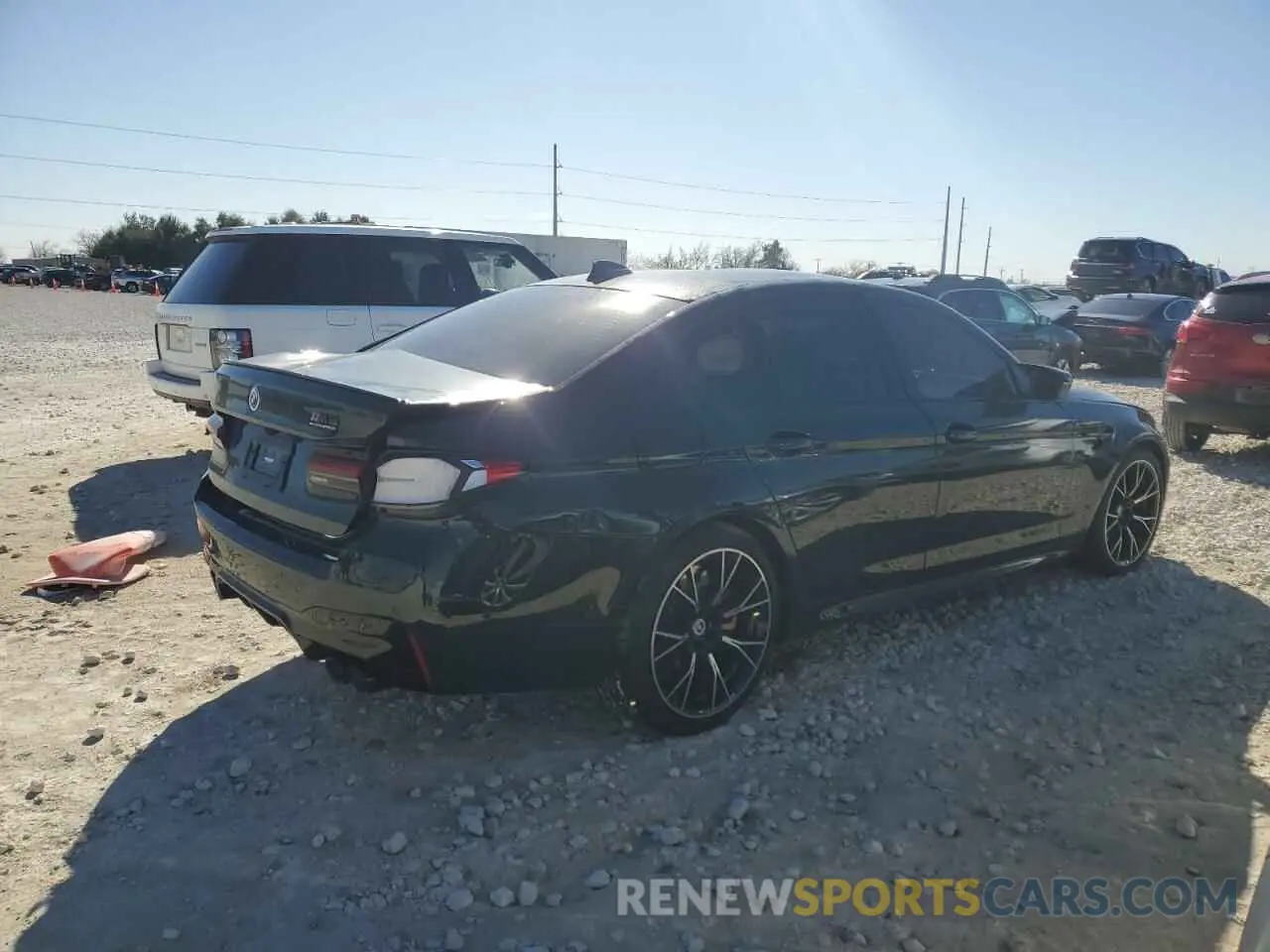 3 fotografías del automóvil dañado WBS83CH02PCM33496 BMW M5 2023