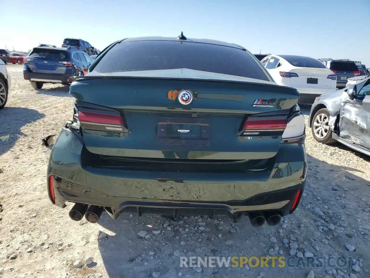 6 fotografías del automóvil dañado WBS83CH02PCM33496 BMW M5 2023