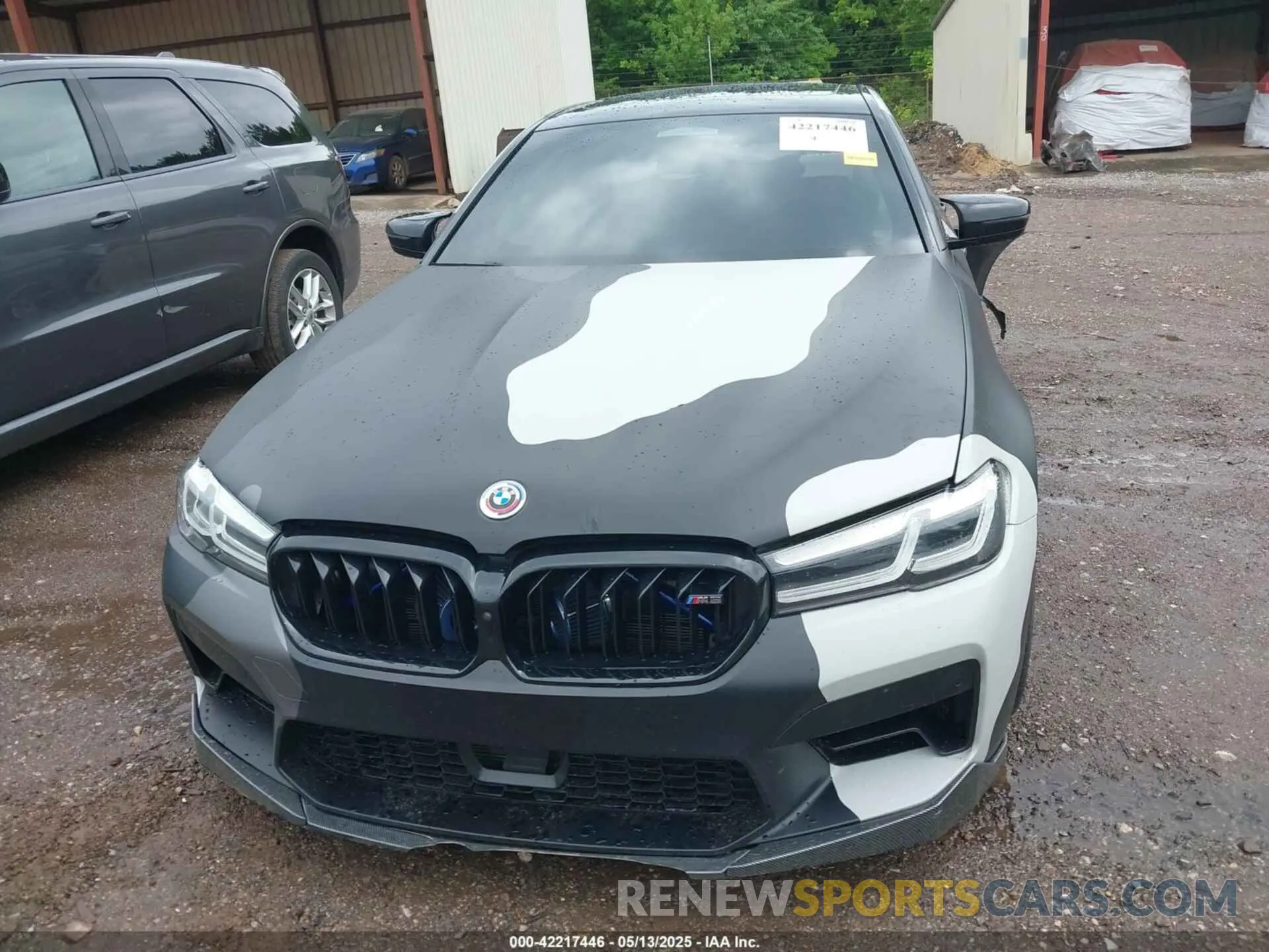 12 fotografías del automóvil dañado WBS83CH07PCM91524 BMW M5 2023