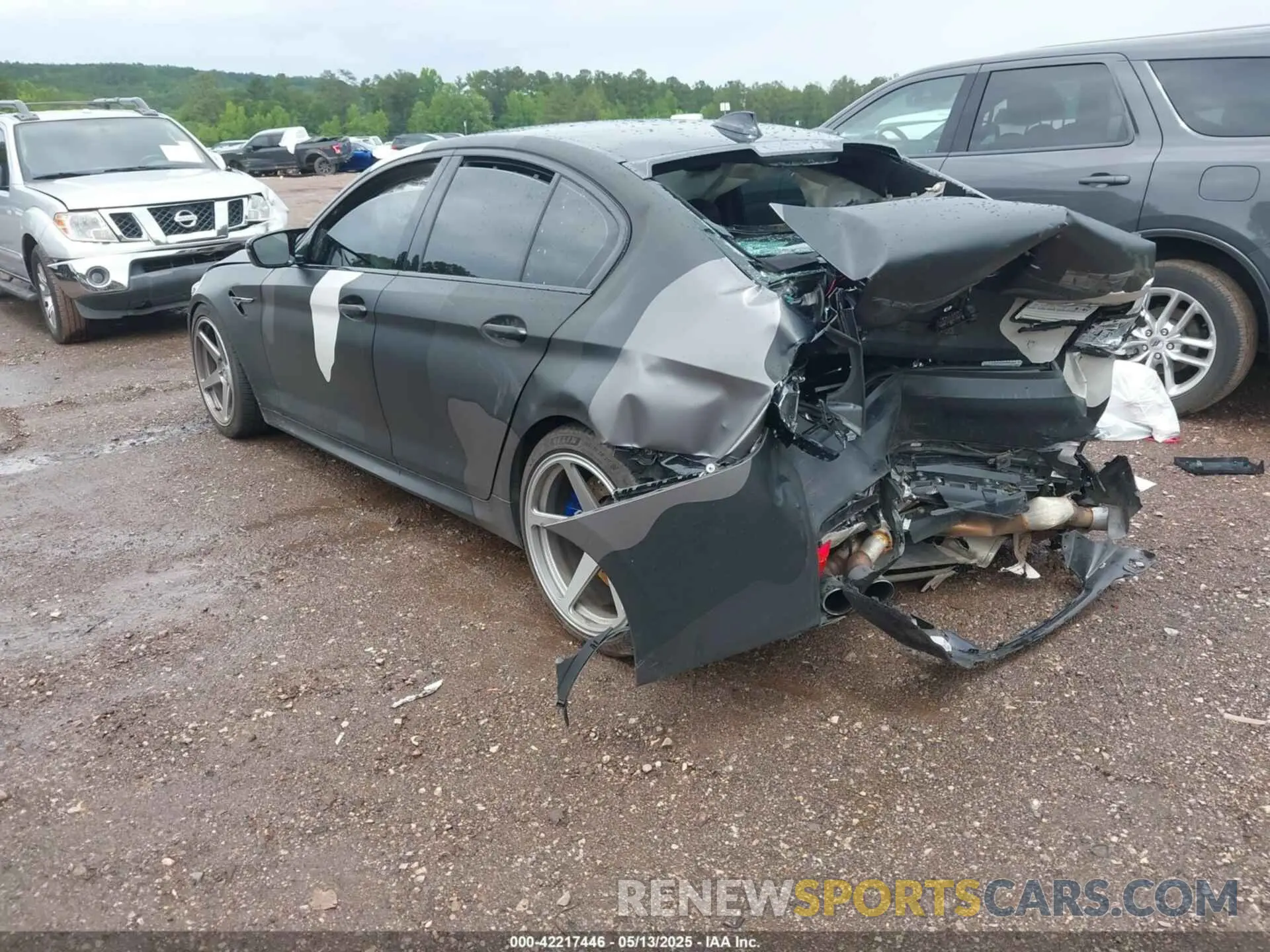 3 fotografías del automóvil dañado WBS83CH07PCM91524 BMW M5 2023