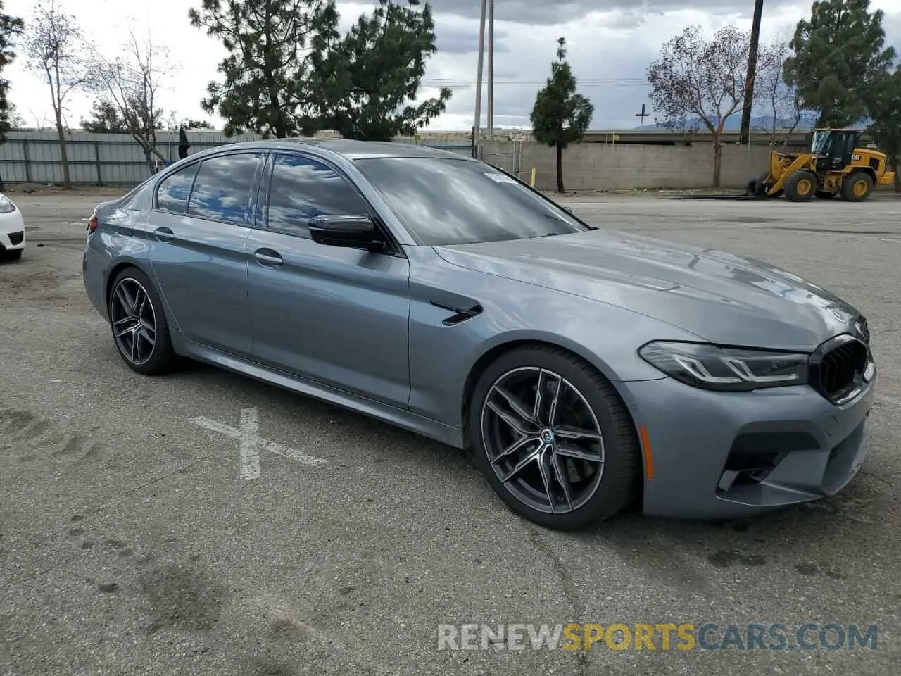 4 fotografías del automóvil dañado WBS83CH0XPCL73032 BMW M5 2023