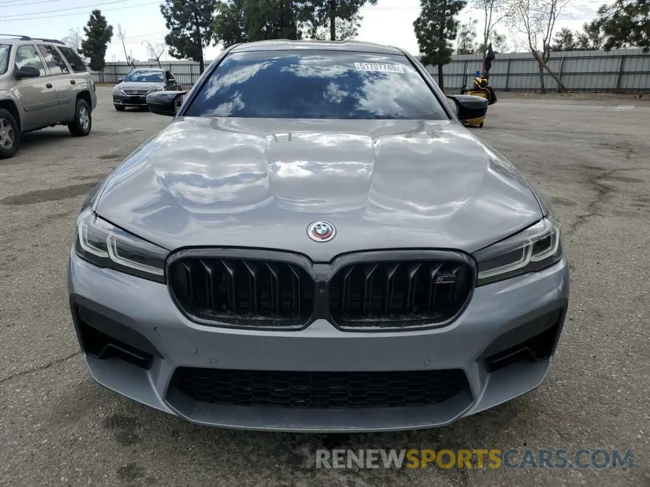 5 fotografías del automóvil dañado WBS83CH0XPCL73032 BMW M5 2023