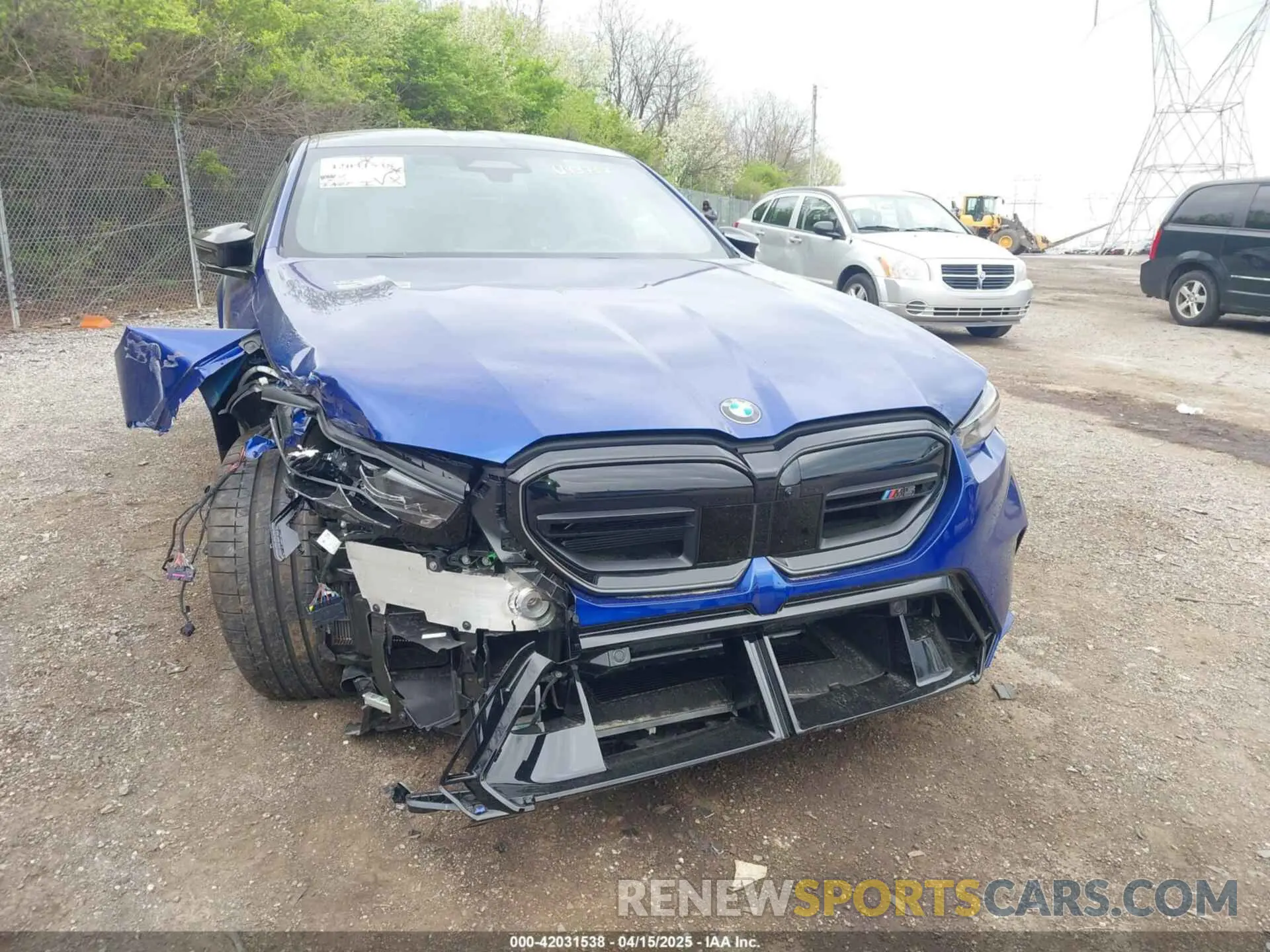 18 fotografías del automóvil dañado WBS83FK06SCU43757 BMW M5 2025