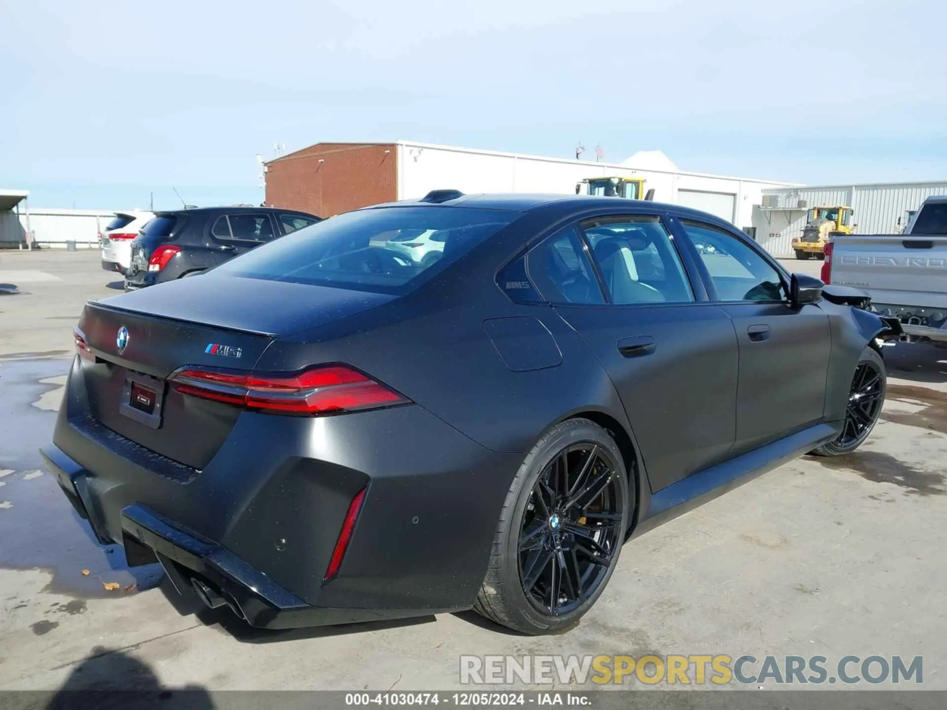 4 fotografías del automóvil dañado WBS83FK07SCT95587 BMW M5 2025