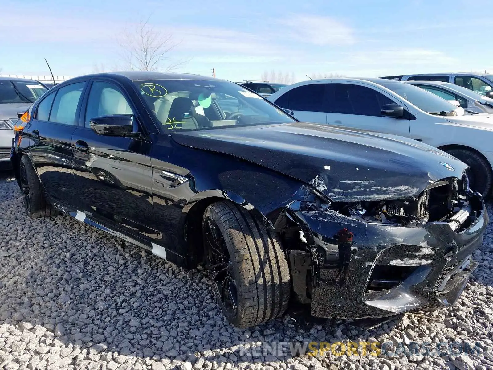 1 fotografías del automóvil dañado WBSJF0C07LB449059 BMW M5 BASE 2020