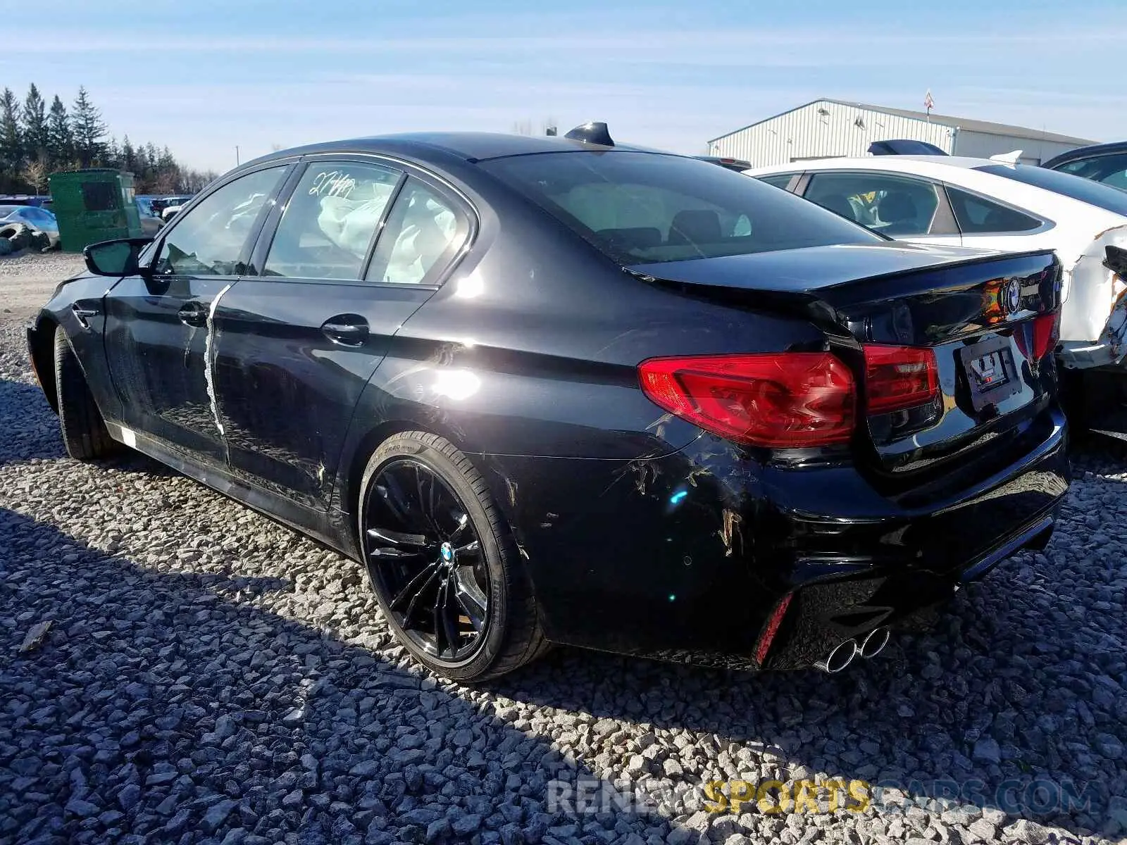 3 fotografías del automóvil dañado WBSJF0C07LB449059 BMW M5 BASE 2020