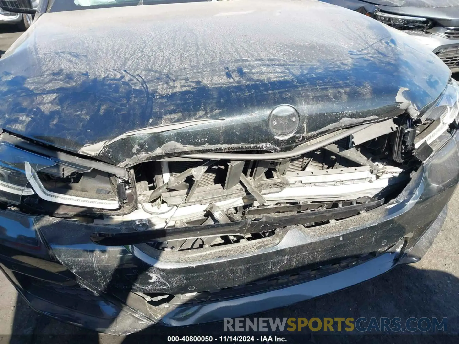 6 fotografías del automóvil dañado WBA13BK07NCJ05013 BMW M550 2022