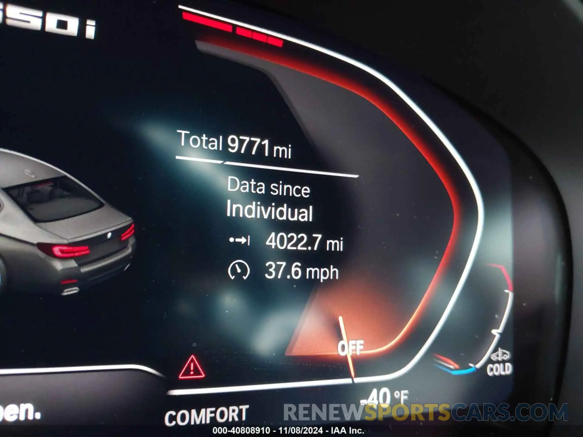 15 fotografías del automóvil dañado WBA13BK01PCN38314 BMW M550 2023