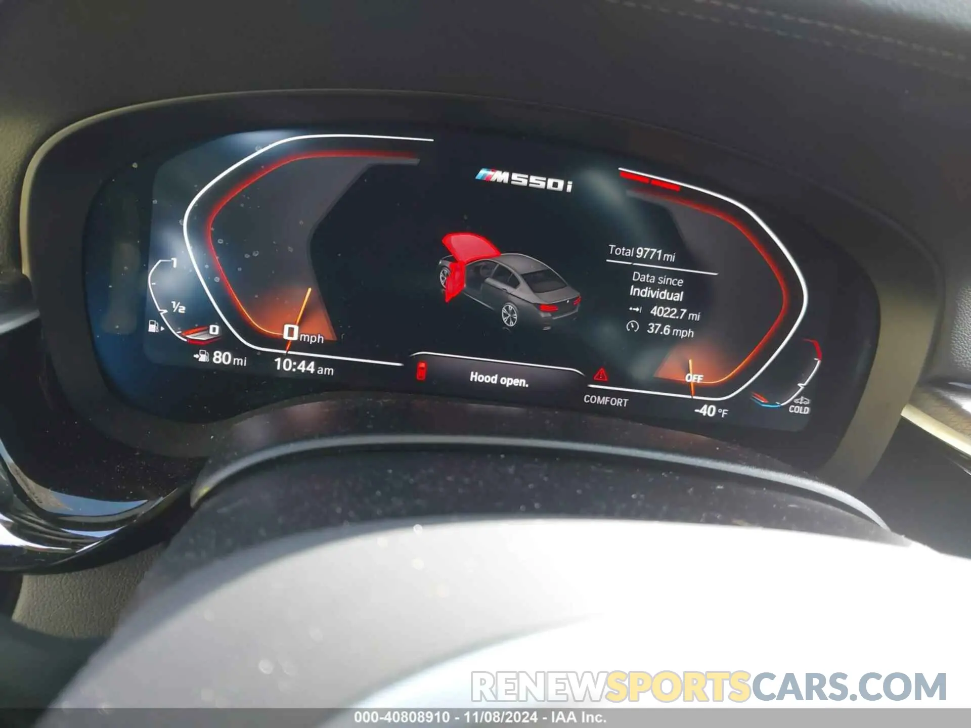 7 fotografías del automóvil dañado WBA13BK01PCN38314 BMW M550 2023