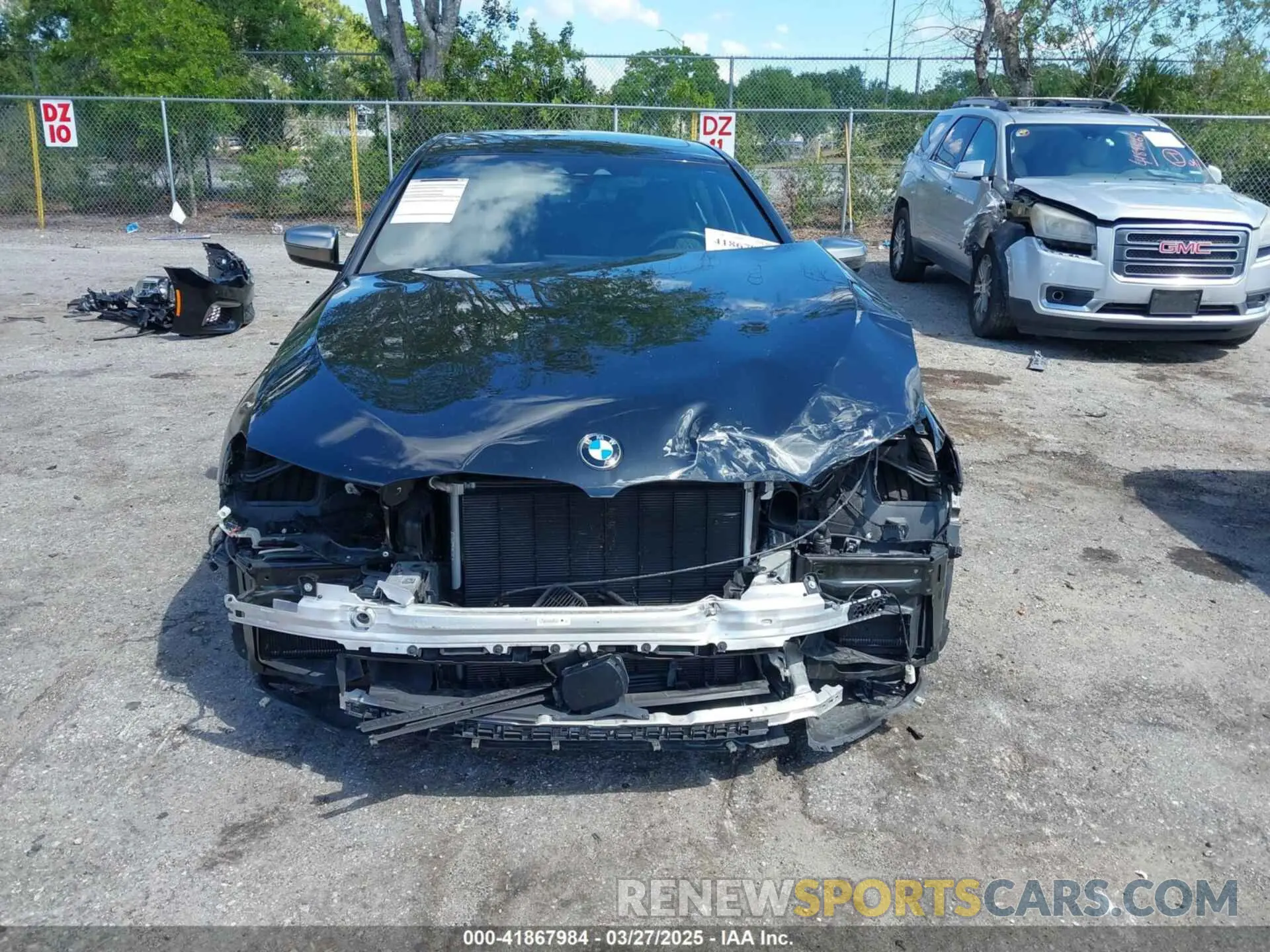 6 fotografías del automóvil dañado WBAJB9C51KB289355 BMW M550I 2019