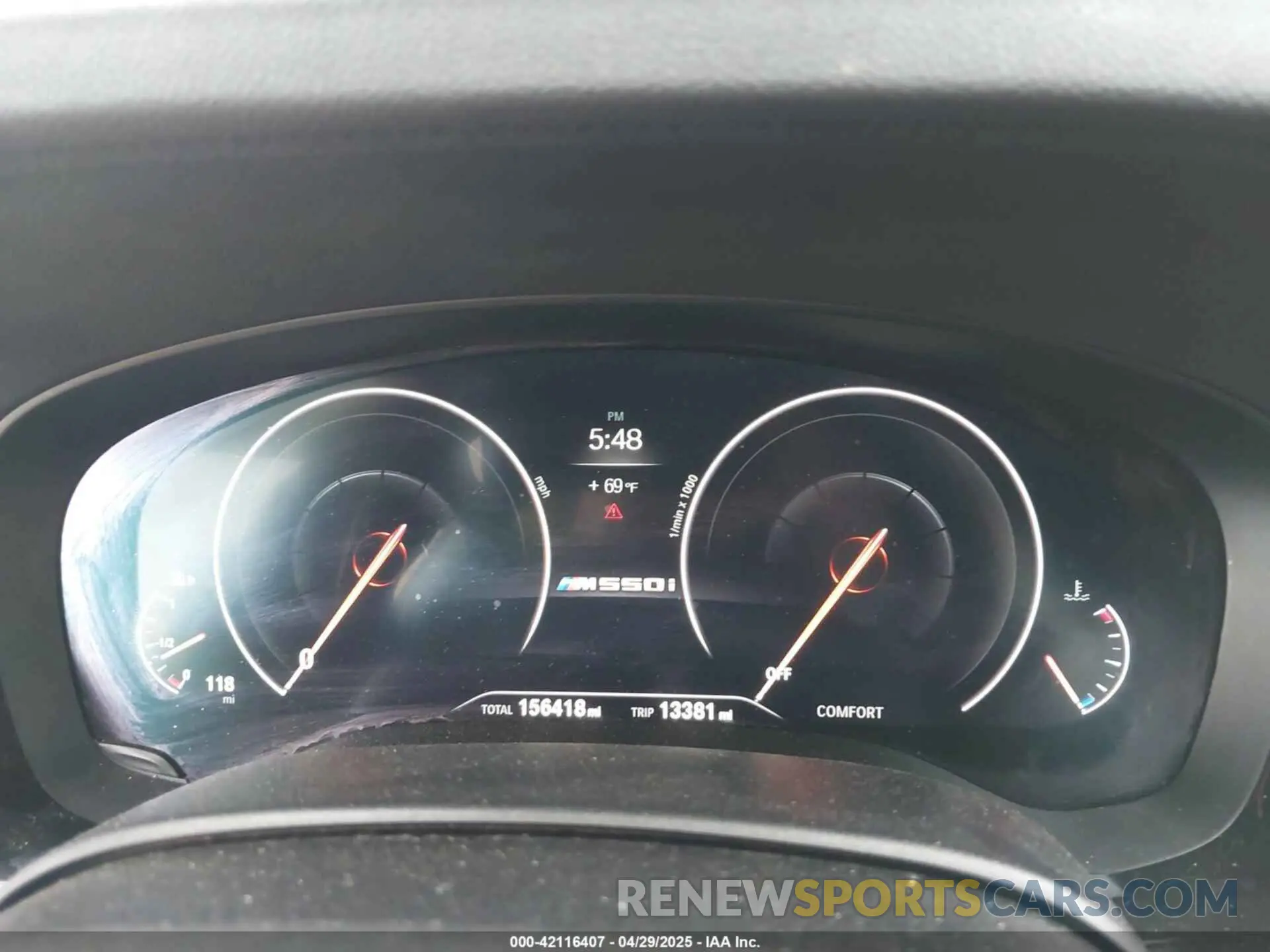 7 fotografías del automóvil dañado WBAJB9C53KB464754 BMW M550I 2019