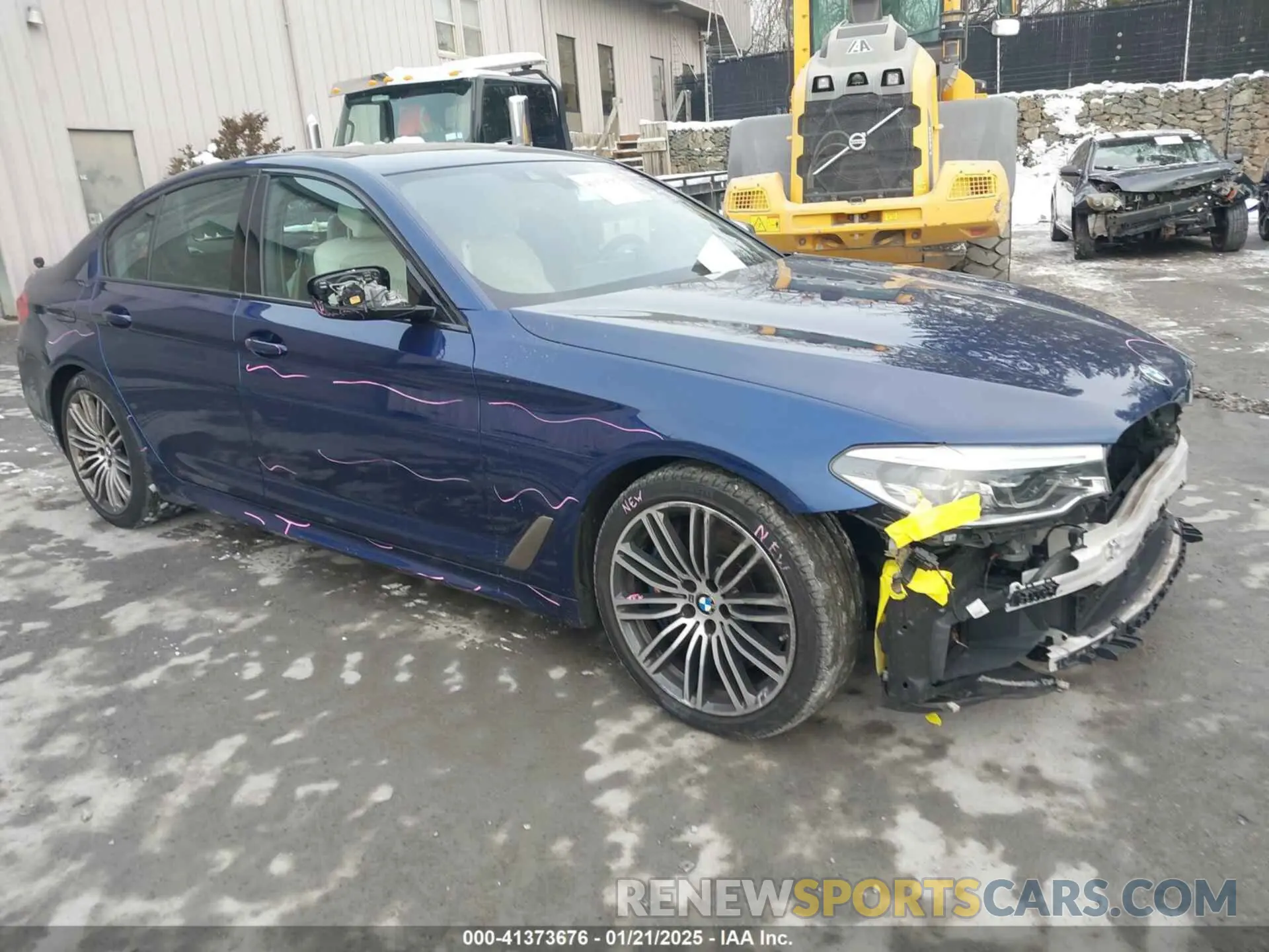 1 fotografías del automóvil dañado WBAJB9C54KB464746 BMW M550I 2019