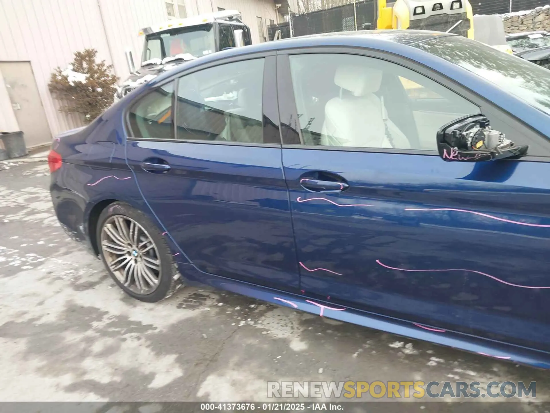 20 fotografías del automóvil dañado WBAJB9C54KB464746 BMW M550I 2019