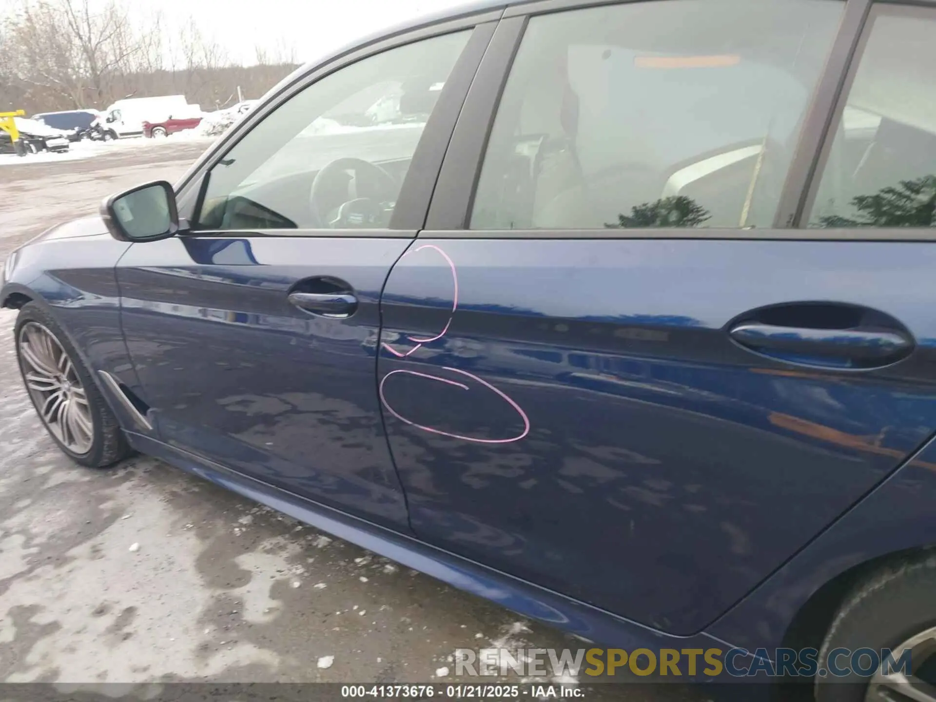 21 fotografías del automóvil dañado WBAJB9C54KB464746 BMW M550I 2019