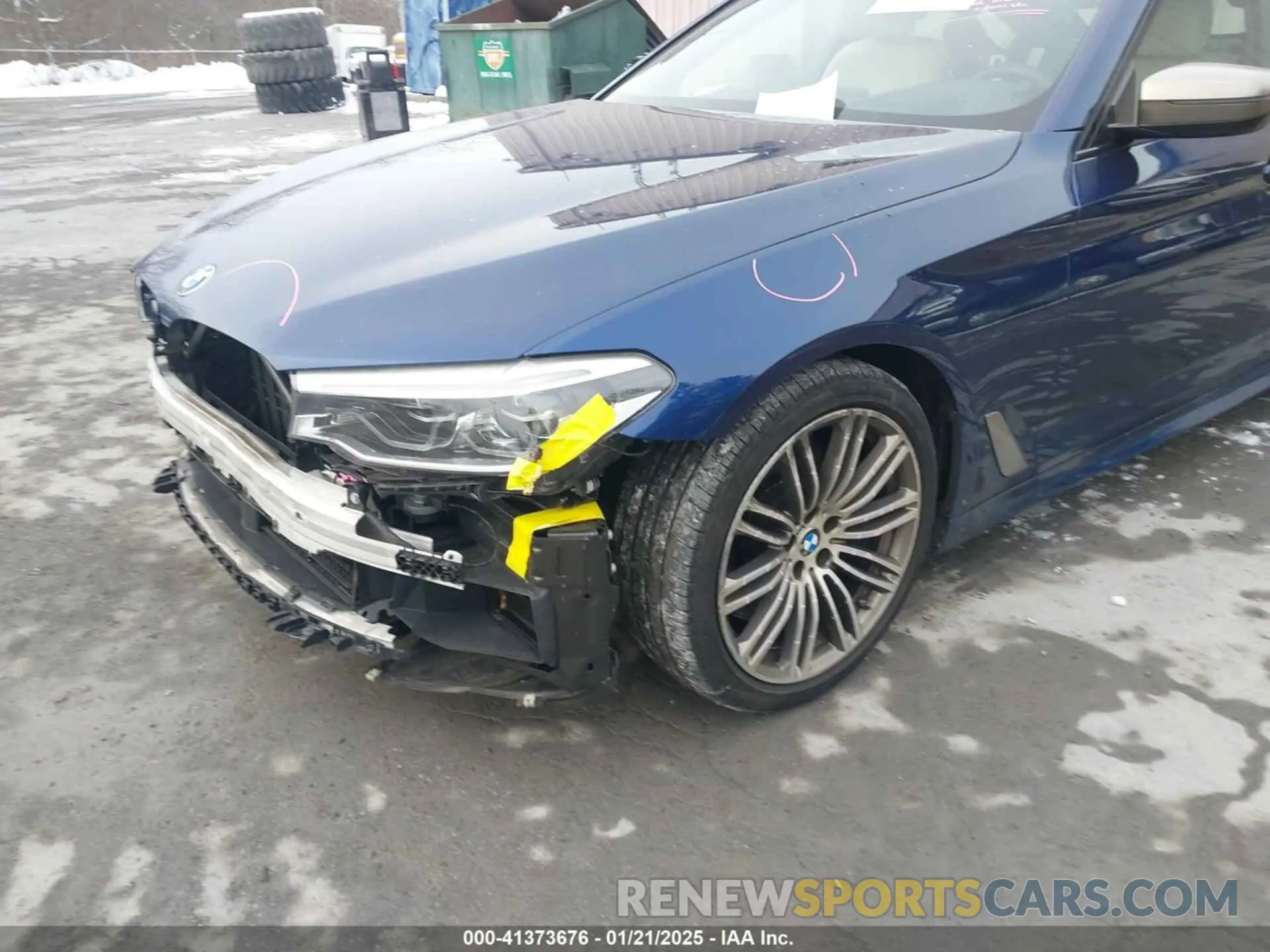 6 fotografías del automóvil dañado WBAJB9C54KB464746 BMW M550I 2019