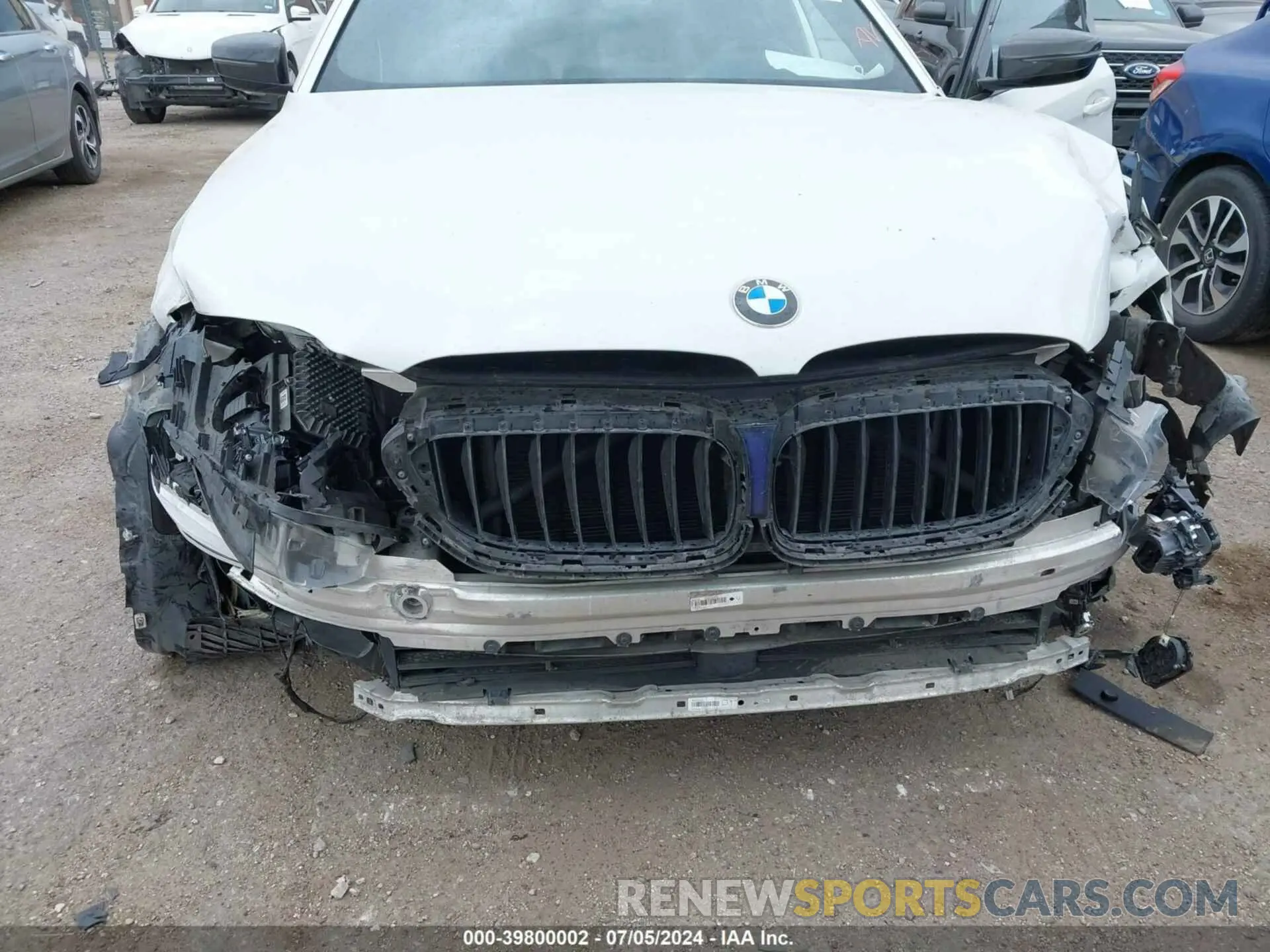 6 fotografías del automóvil dañado WBAJB9C56KB464148 BMW M550I 2019