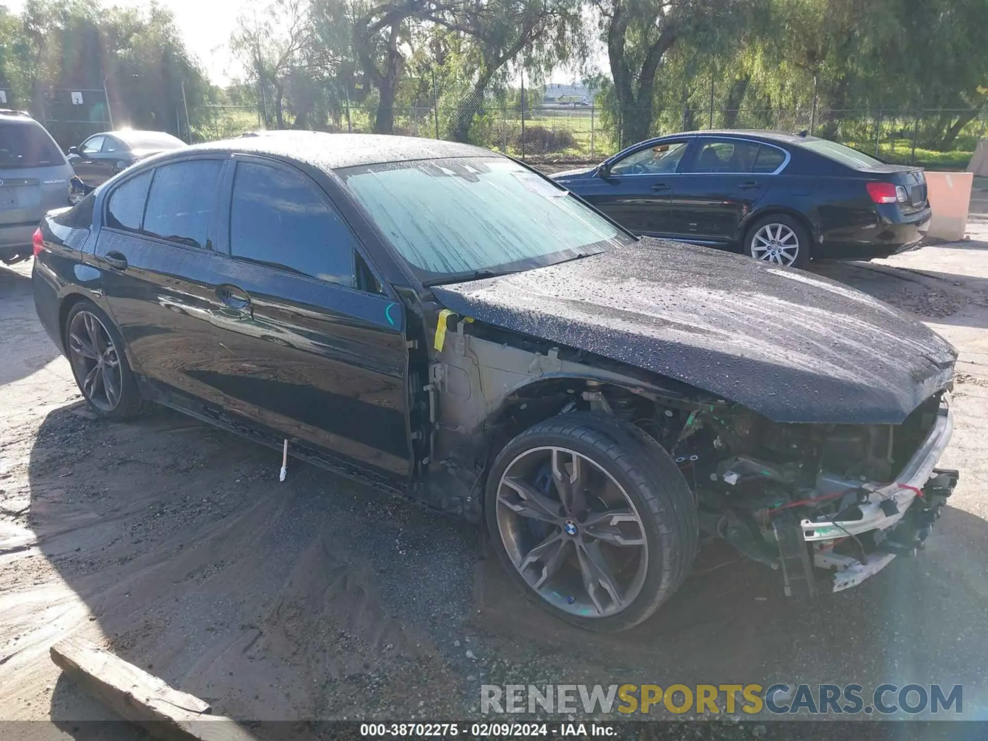 1 fotografías del automóvil dañado WBAJB9C59KB464323 BMW M550I 2019