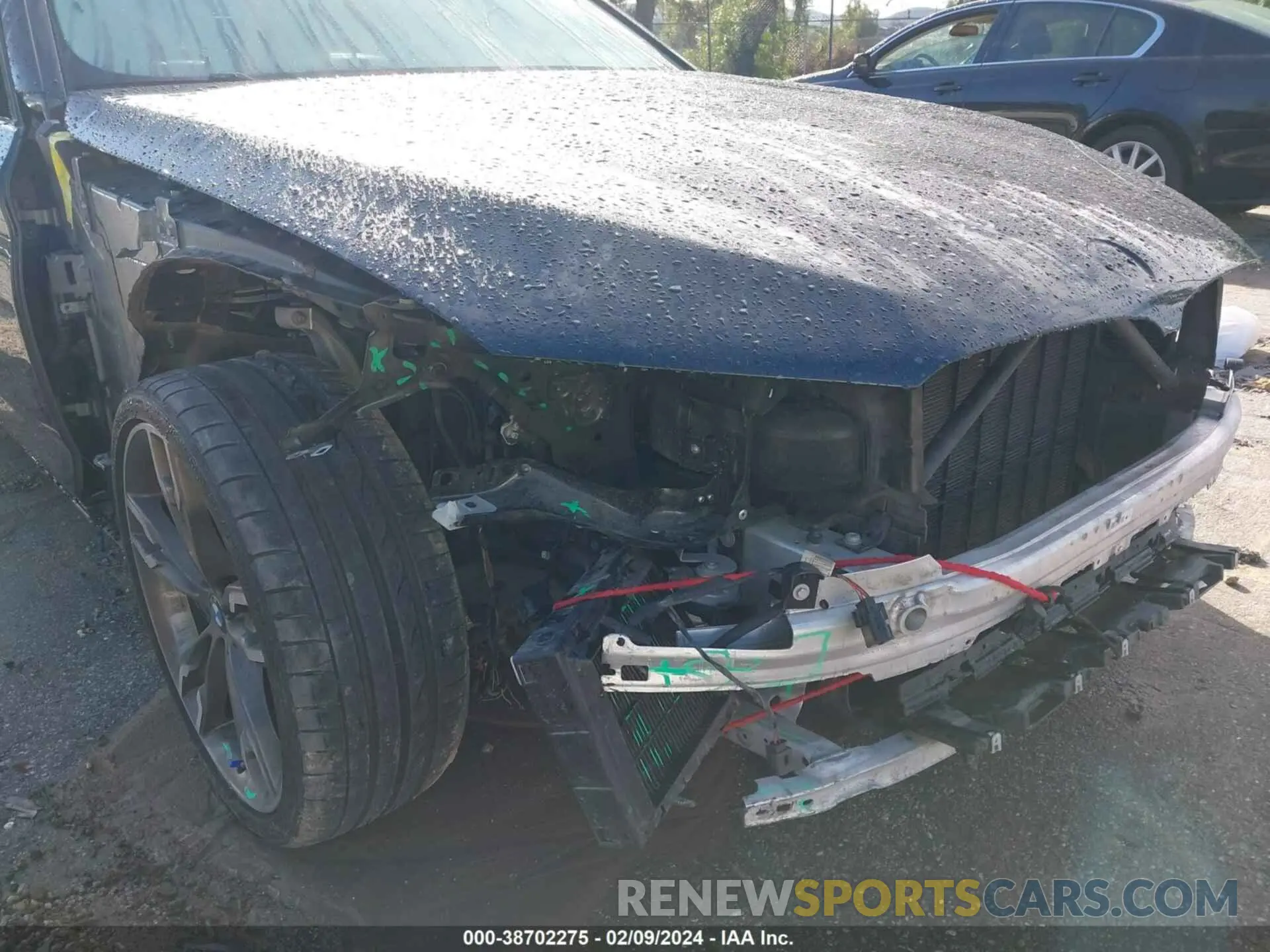 18 fotografías del automóvil dañado WBAJB9C59KB464323 BMW M550I 2019