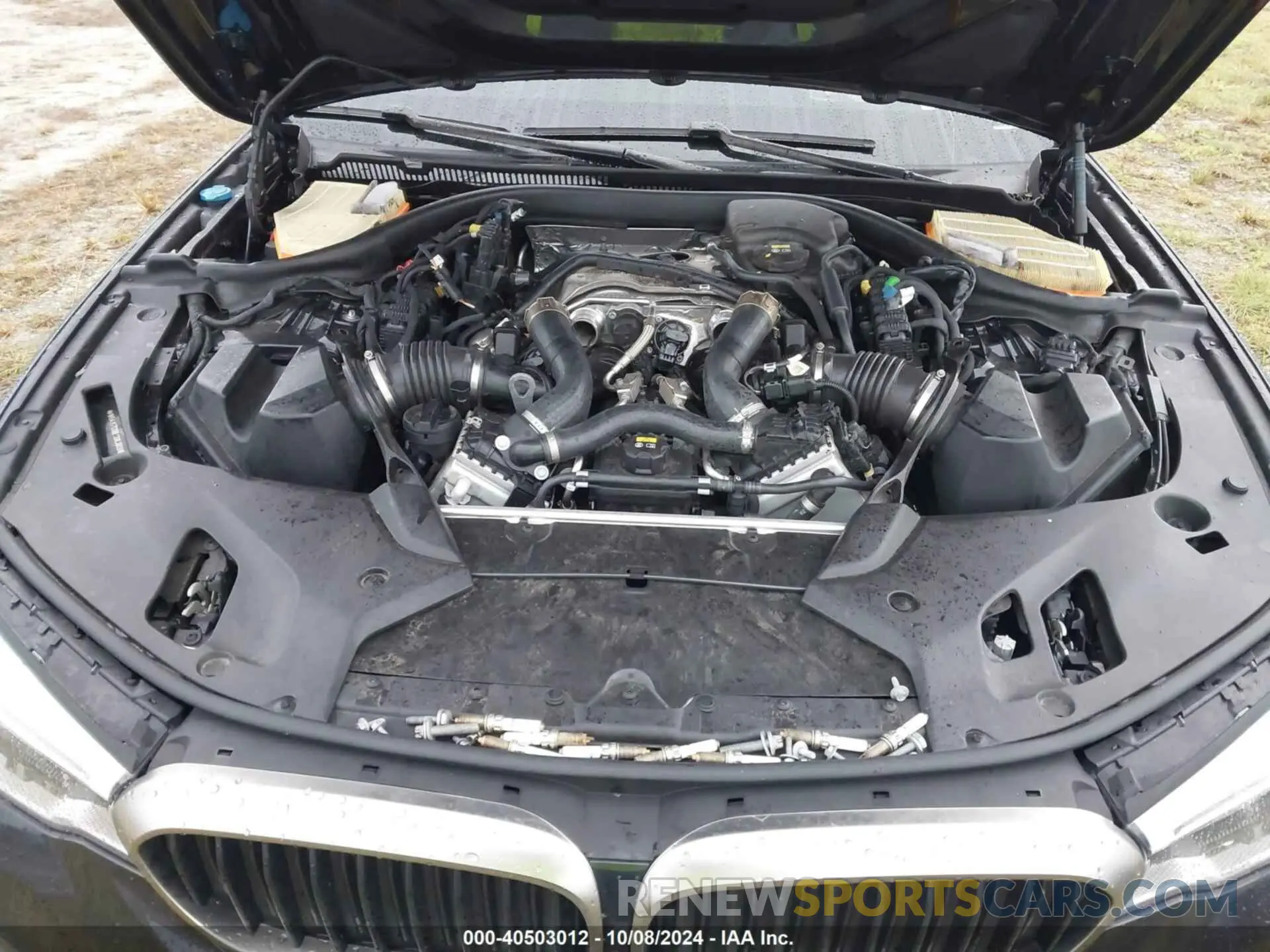 10 fotografías del automóvil dañado WBAJS7C08LCD83806 BMW M550I 2020