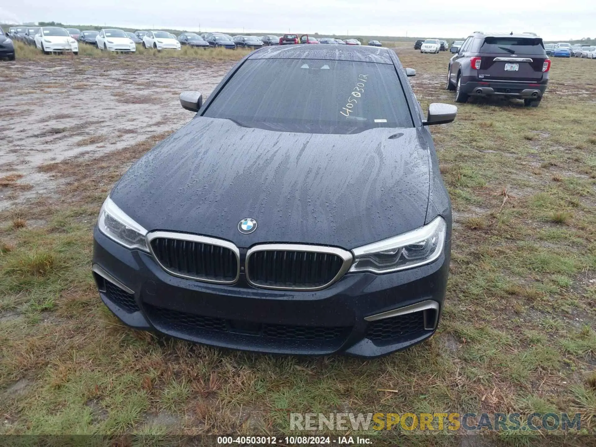 6 fotografías del automóvil dañado WBAJS7C08LCD83806 BMW M550I 2020
