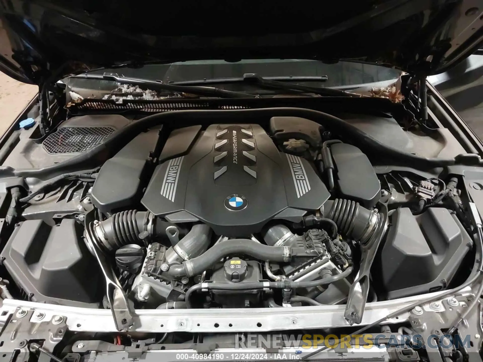 10 fotografías del automóvil dañado WBA13BK03MCF66081 BMW M550I 2021