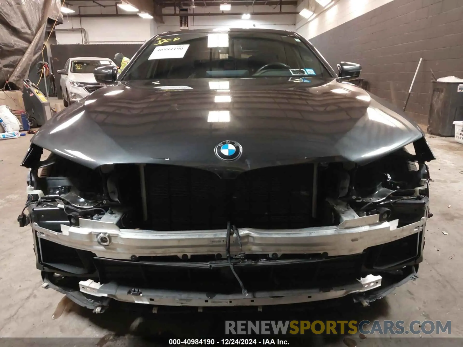 13 fotografías del automóvil dañado WBA13BK03MCF66081 BMW M550I 2021