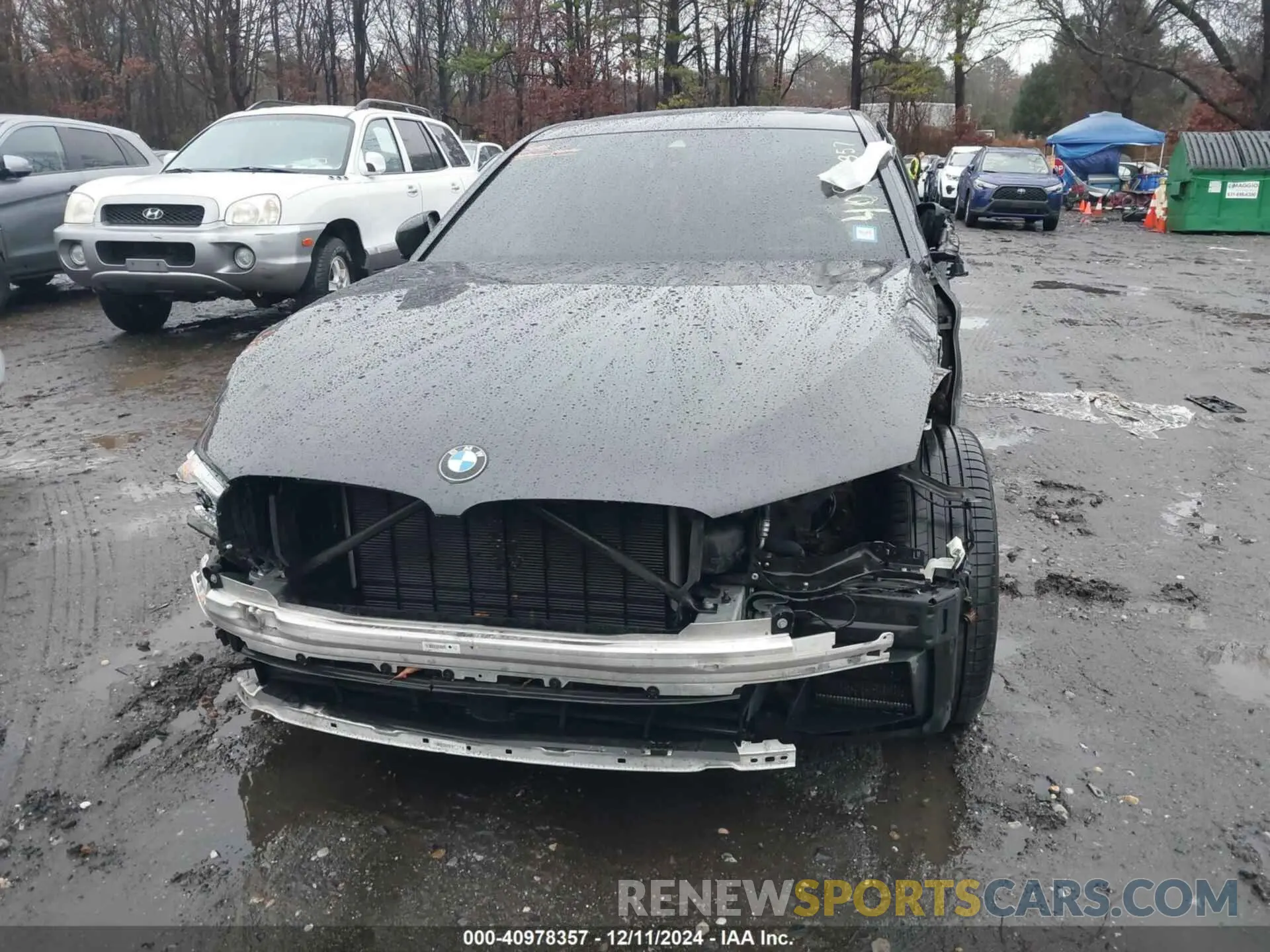 12 fotografías del automóvil dañado WBA13BK0XMCF03673 BMW M550I 2021