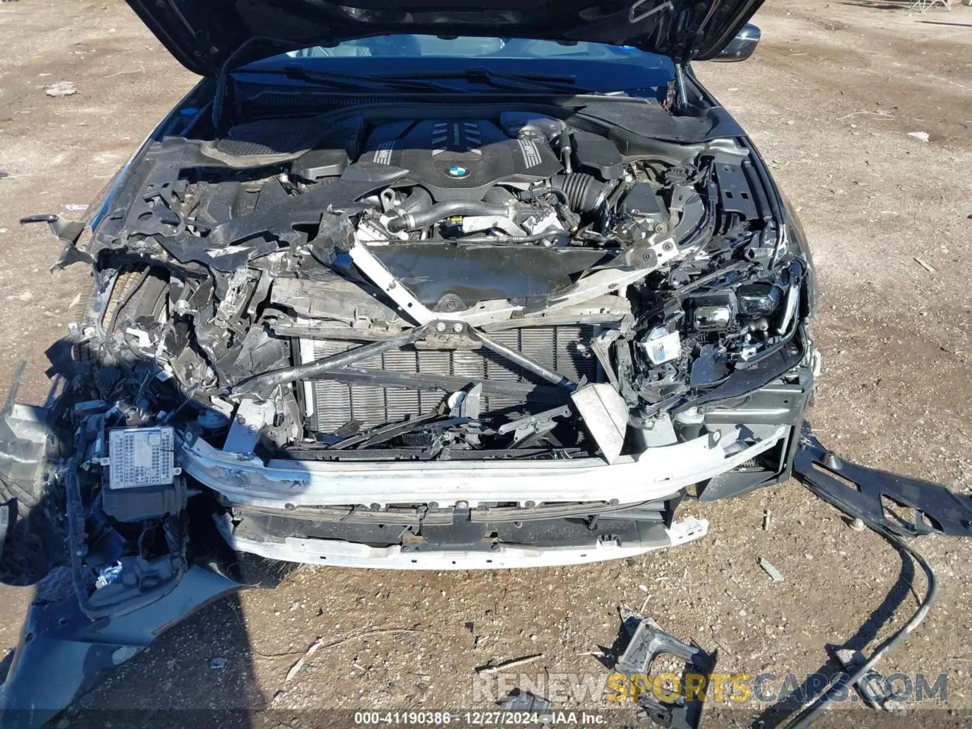 6 fotografías del automóvil dañado WBA13BK0XMCF21476 BMW M550I 2021