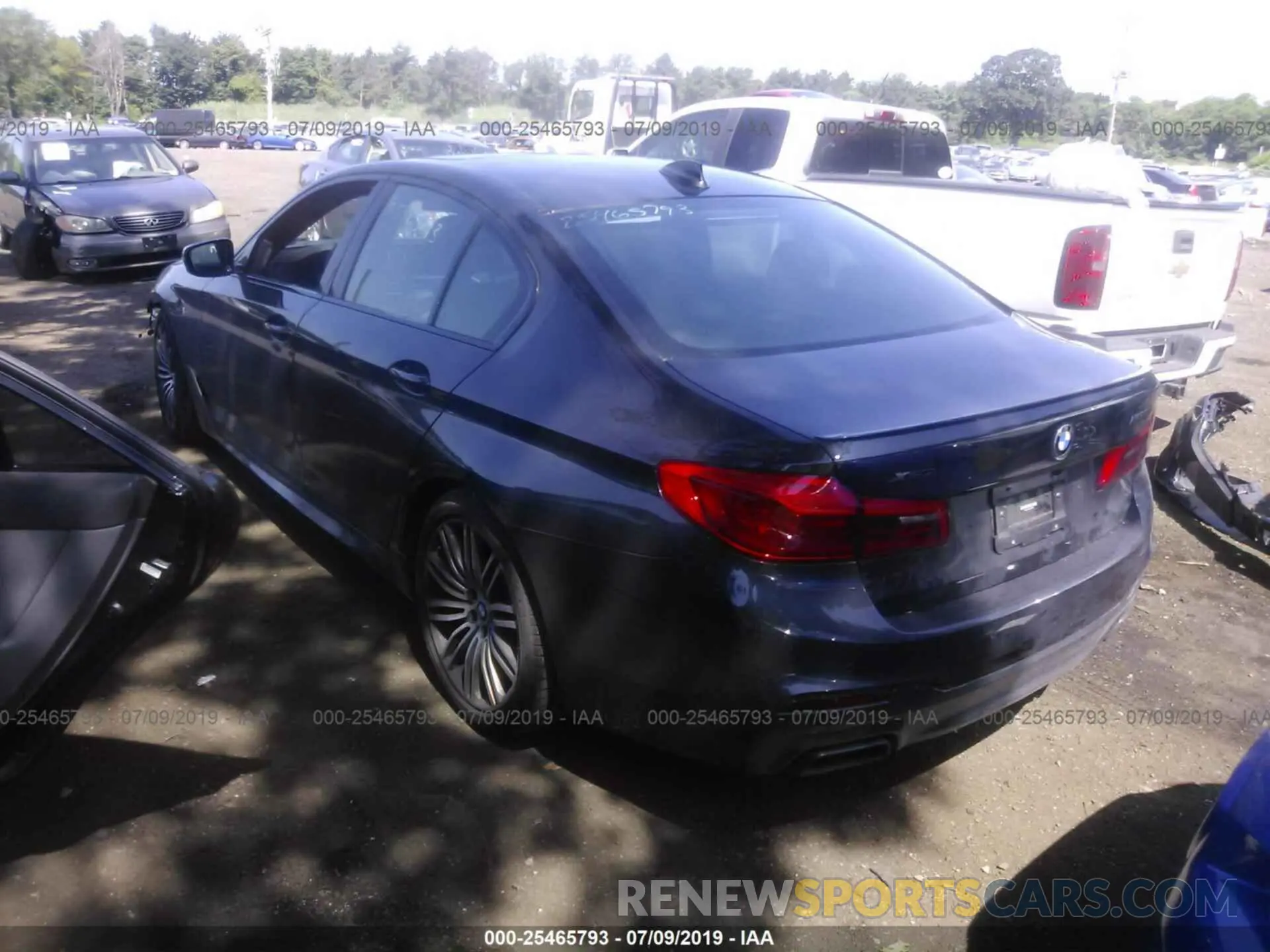 3 fotografías del automóvil dañado WBAJB9C55KB288838 BMW M550XI 2019