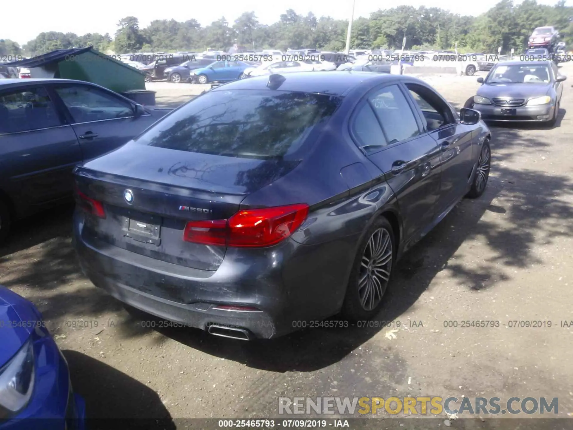 4 fotografías del automóvil dañado WBAJB9C55KB288838 BMW M550XI 2019