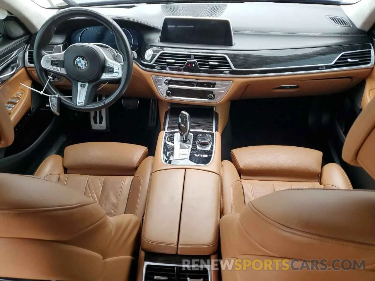 8 fotografías del automóvil dañado WBA7H6C51KG615276 BMW M7 2019