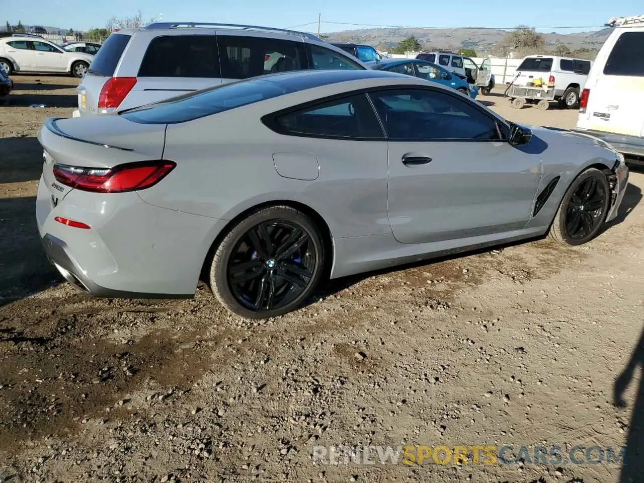 3 fotografías del automóvil dañado WBABC4C50KBU95898 BMW M8 2019