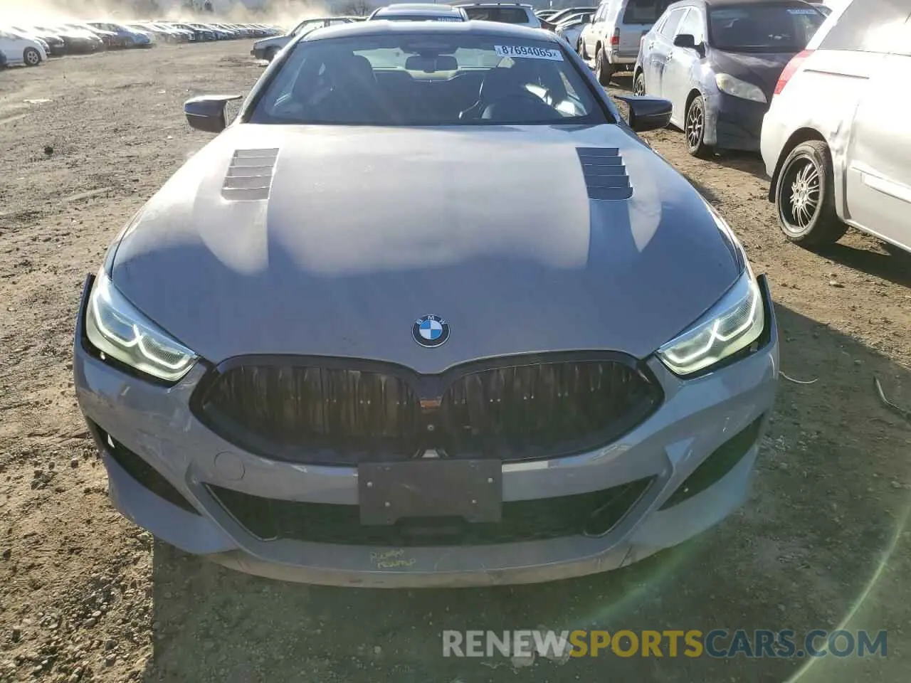 5 fotografías del automóvil dañado WBABC4C50KBU95898 BMW M8 2019