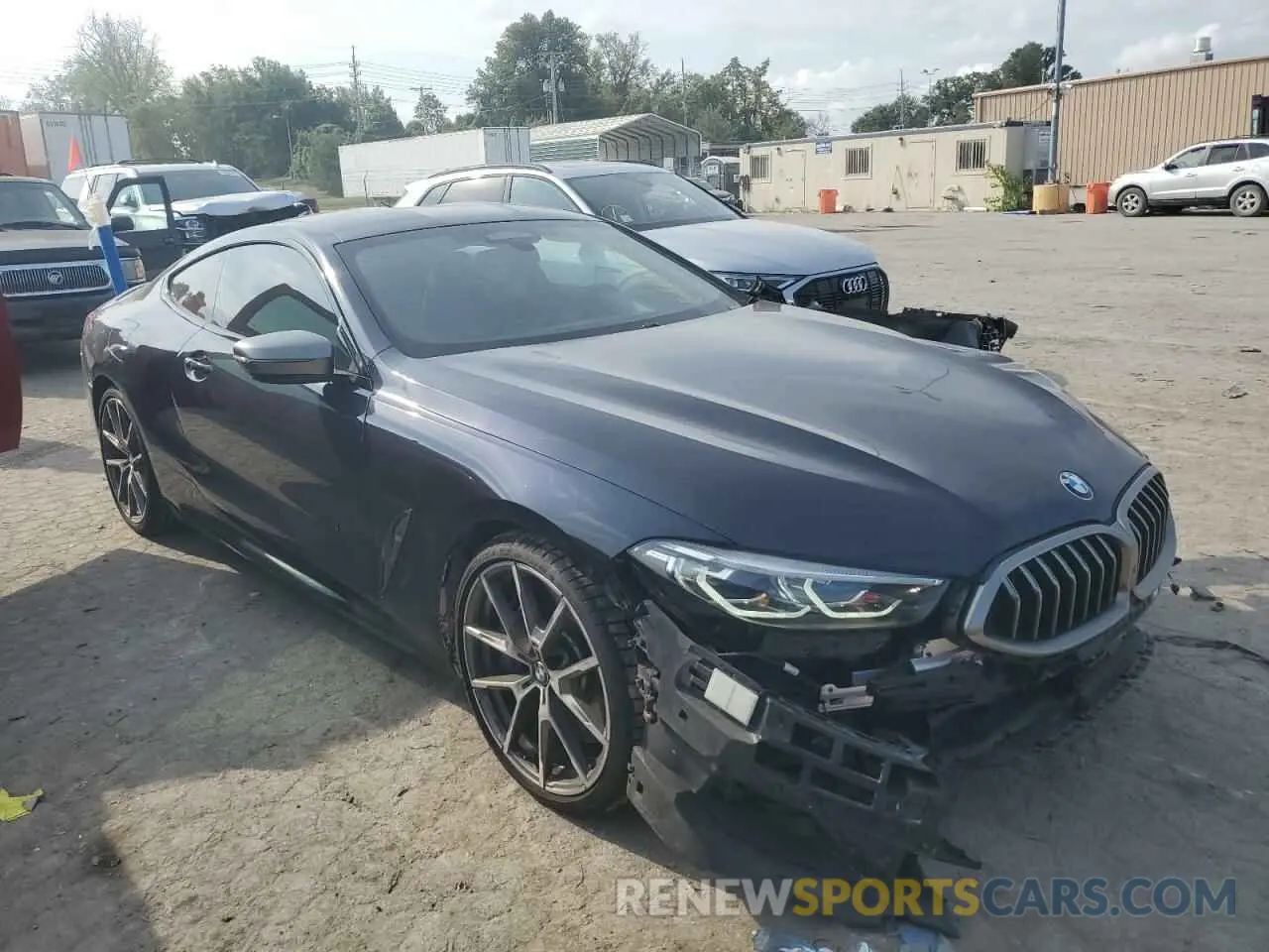 4 fotografías del automóvil dañado WBABC4C51KBU96218 BMW M8 2019